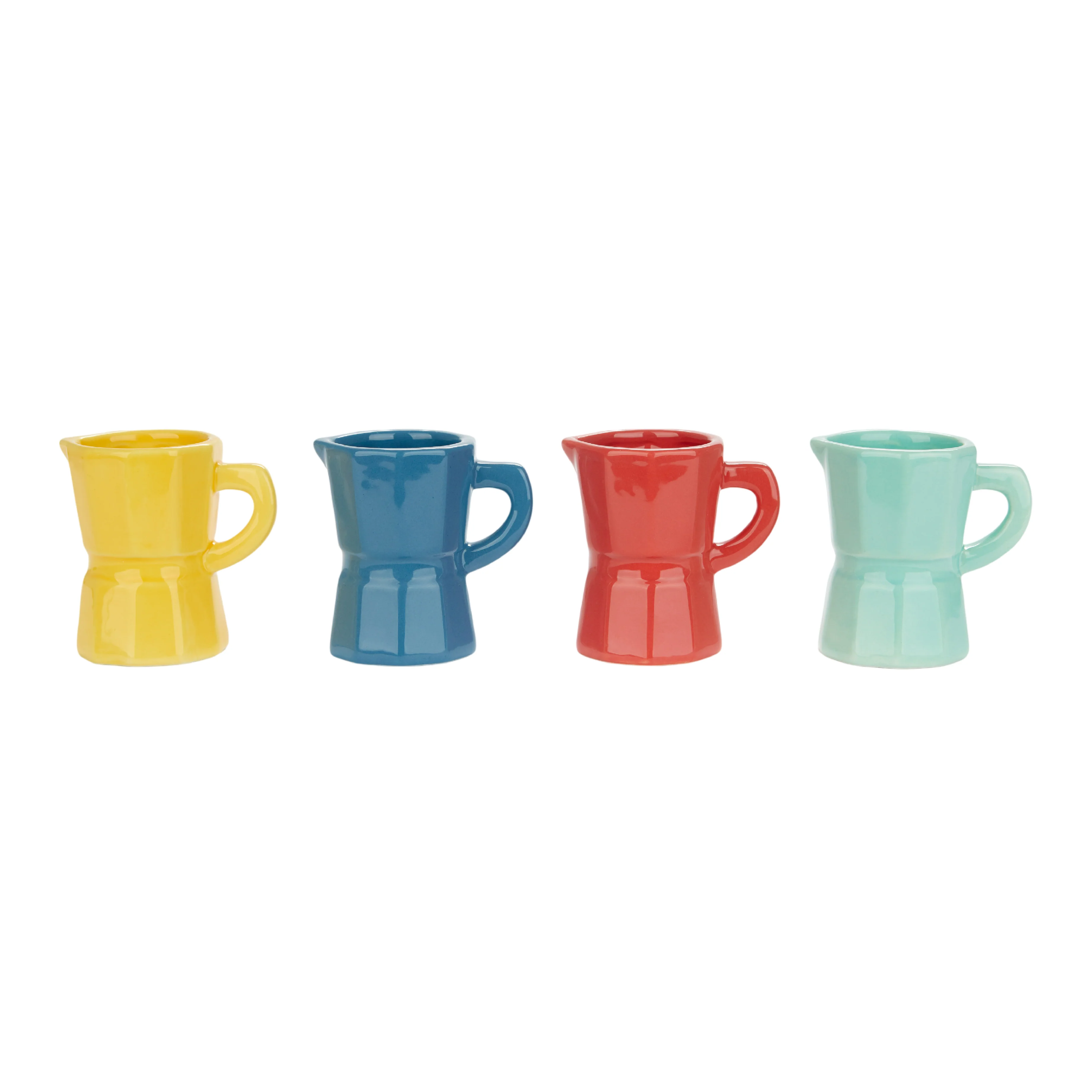 Moka Pot Espresso Cups | Bright | Set of 4