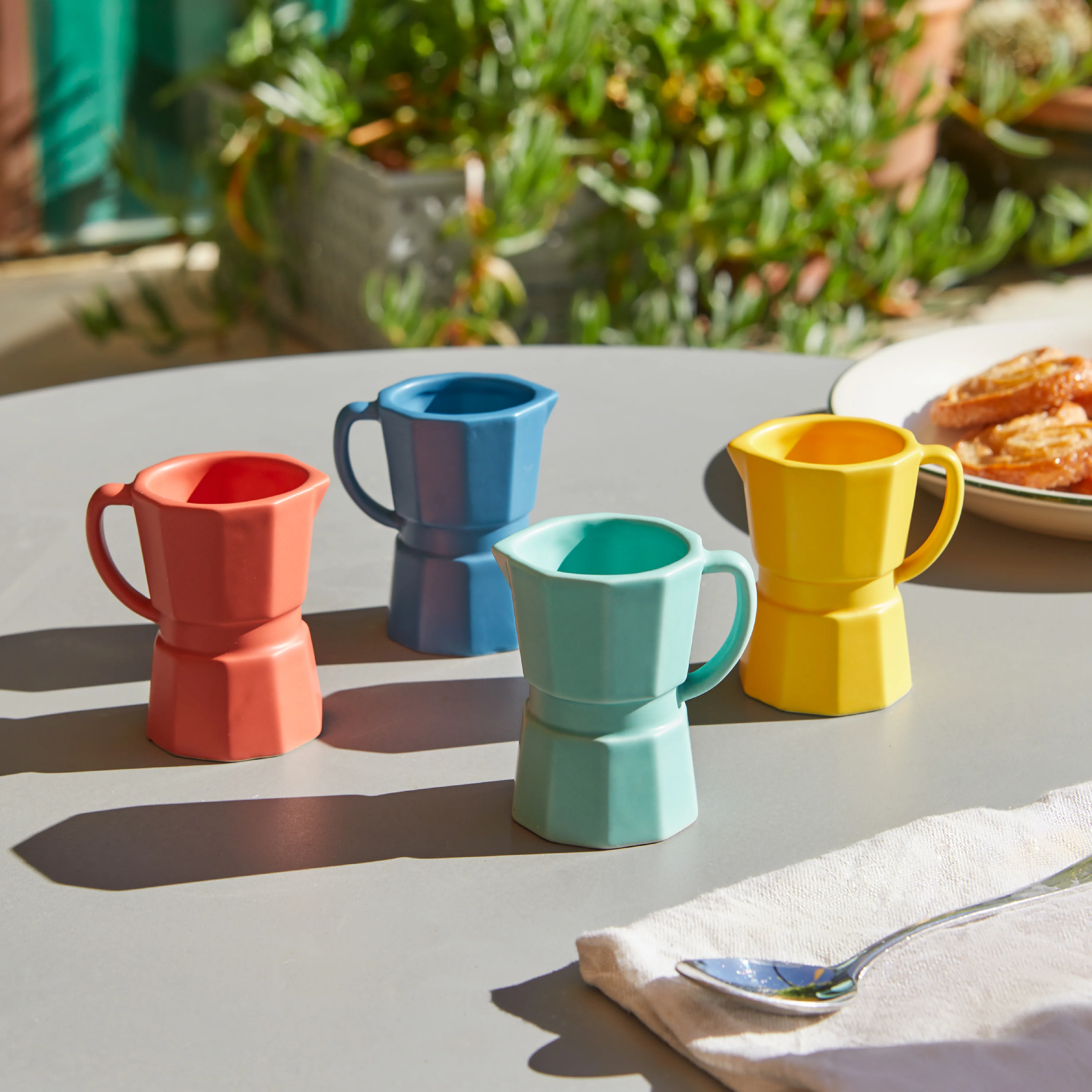 Moka Pot Espresso Cups | Bright | Set of 4 - Image 4