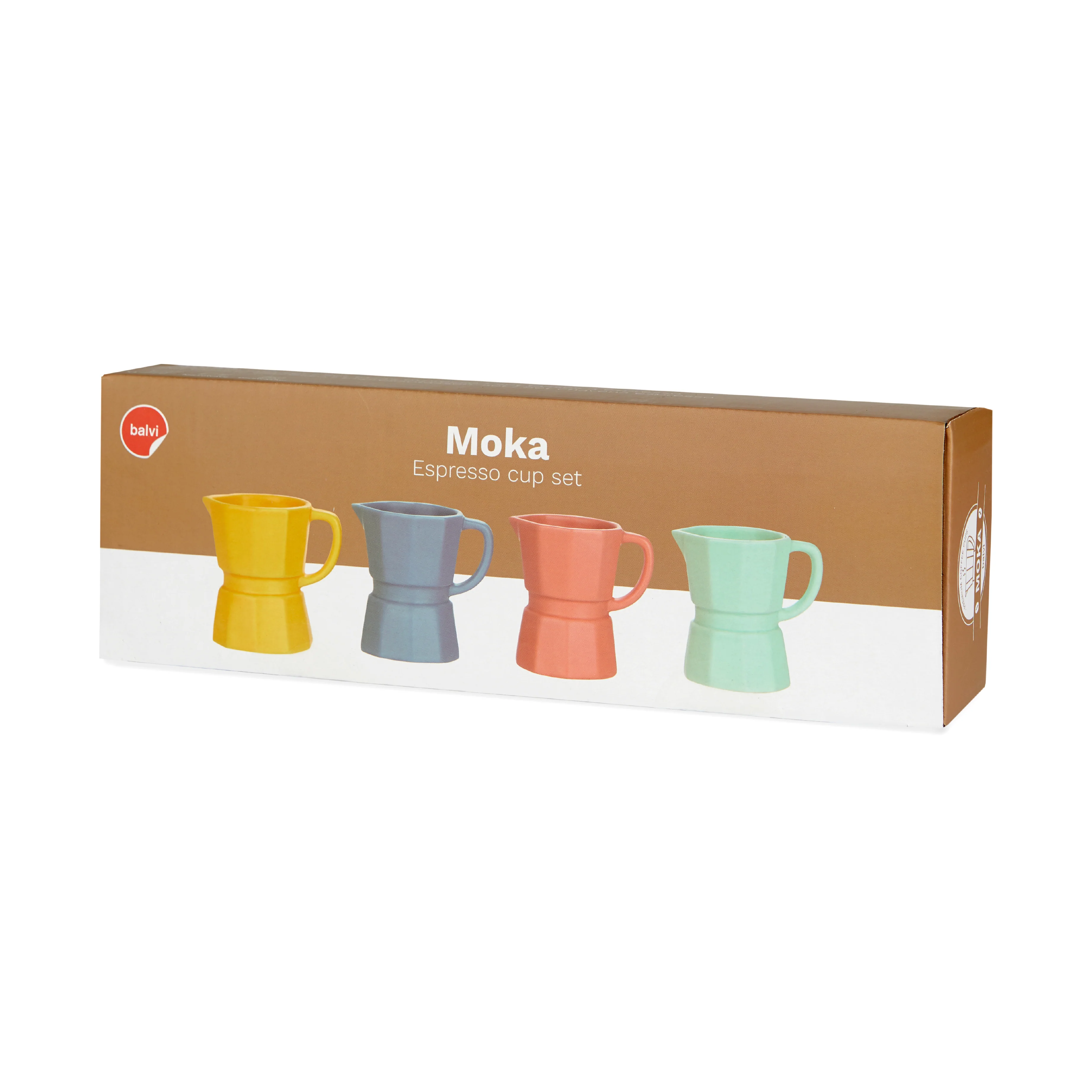 Moka Pot Espresso Cups | Bright | Set of 4 - Image 5
