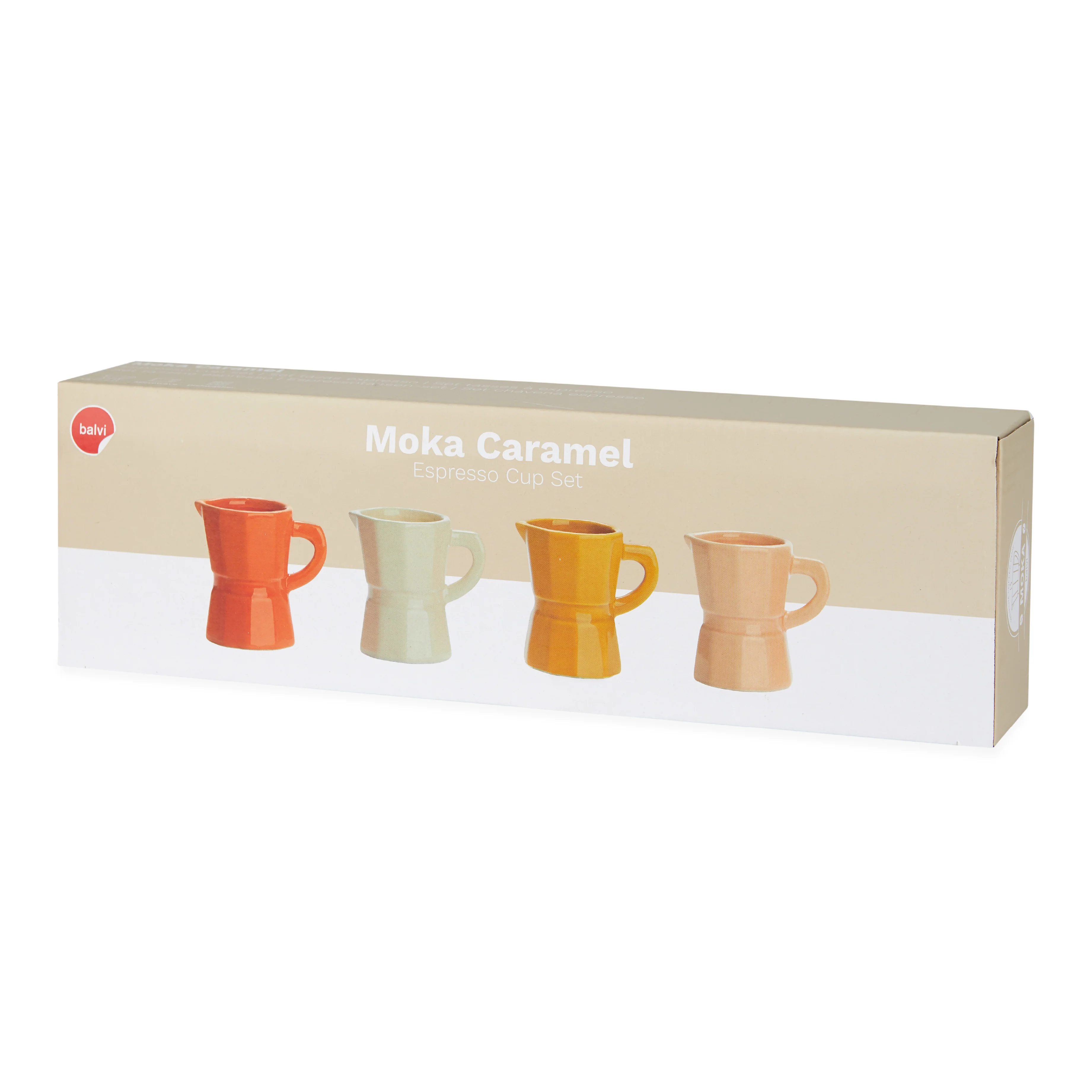 Moka Pot Espresso Cups | Neutral | Set of 4 - Image 5