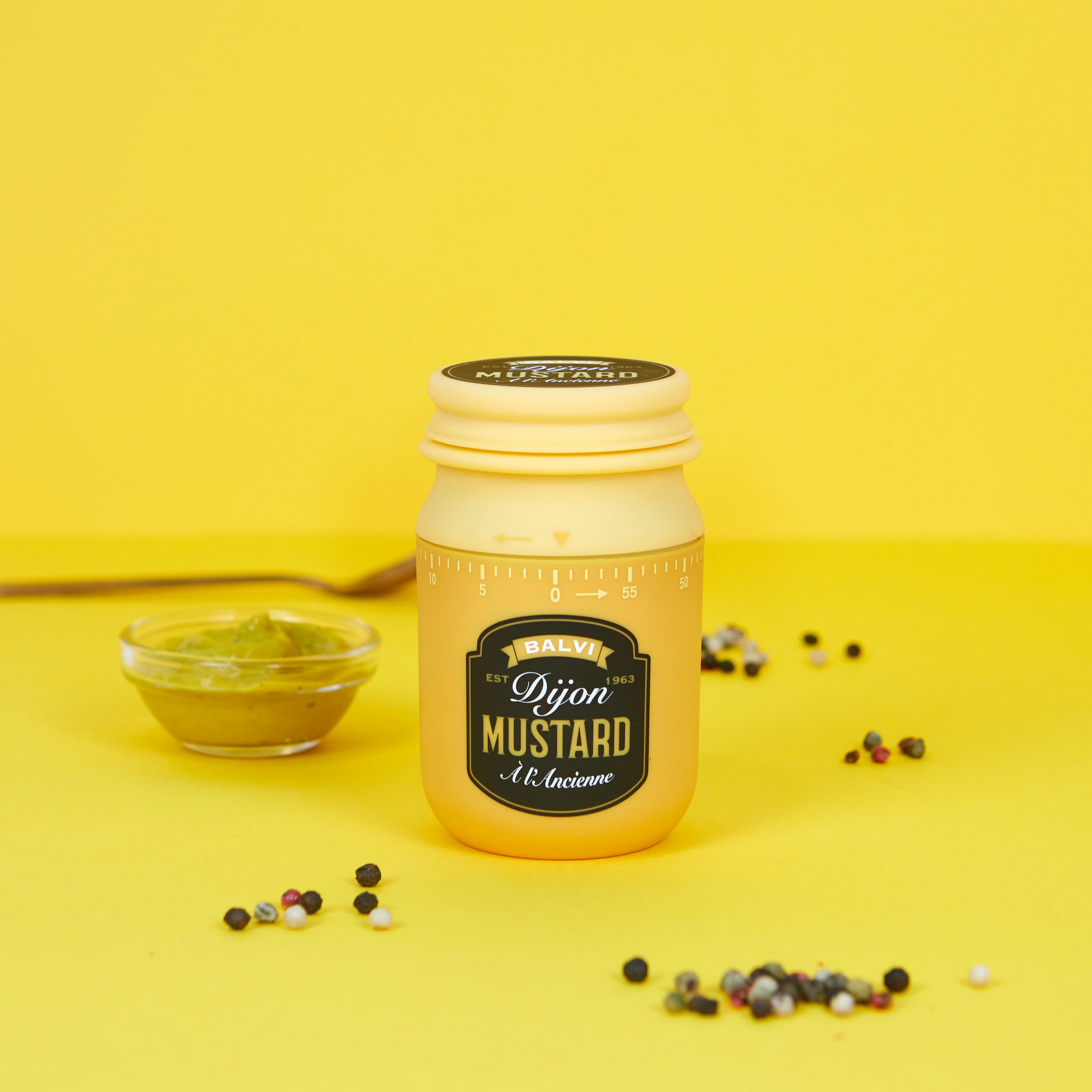 Mustard Jar Kitchen Timer - Image 2