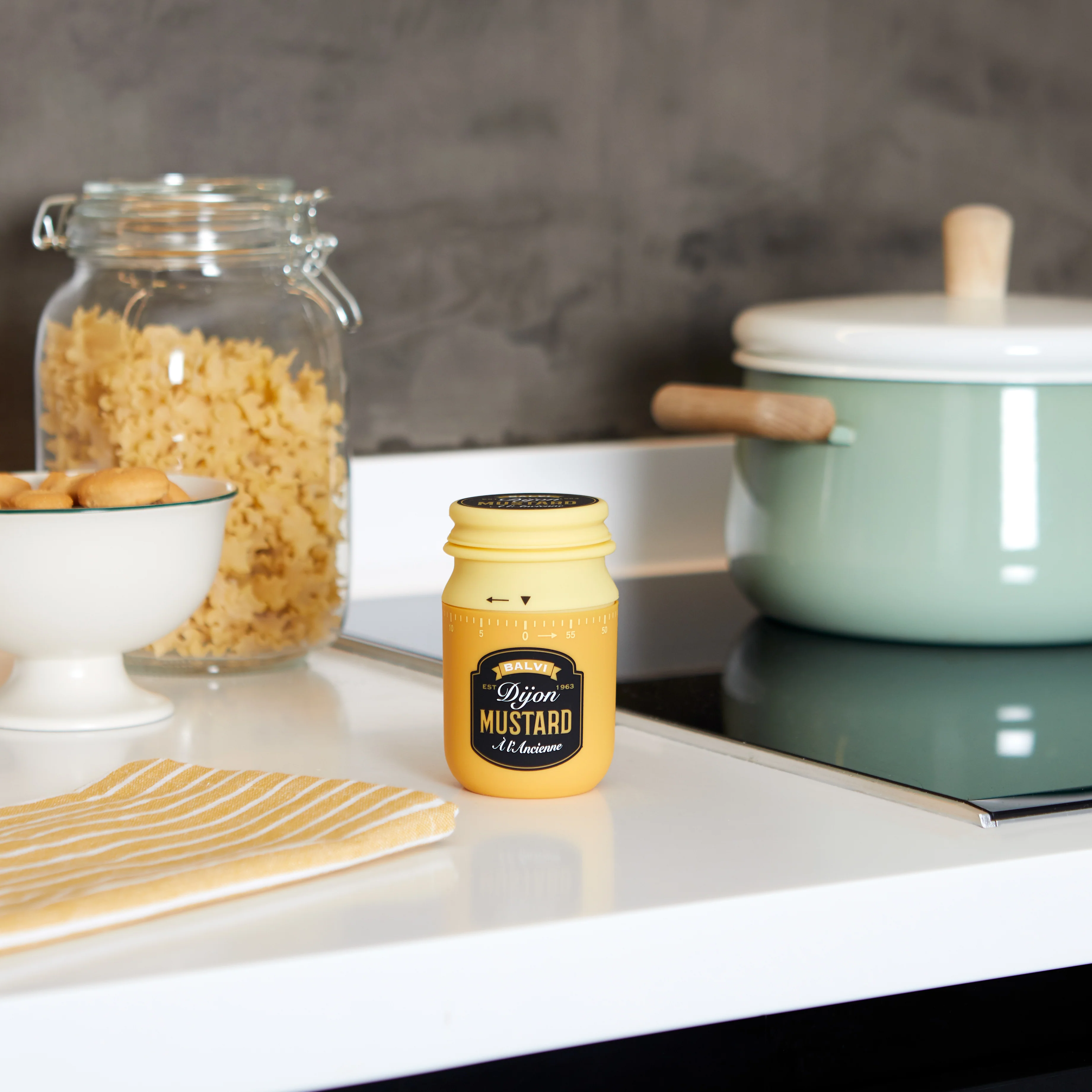 Mustard Jar Kitchen Timer - Image 4