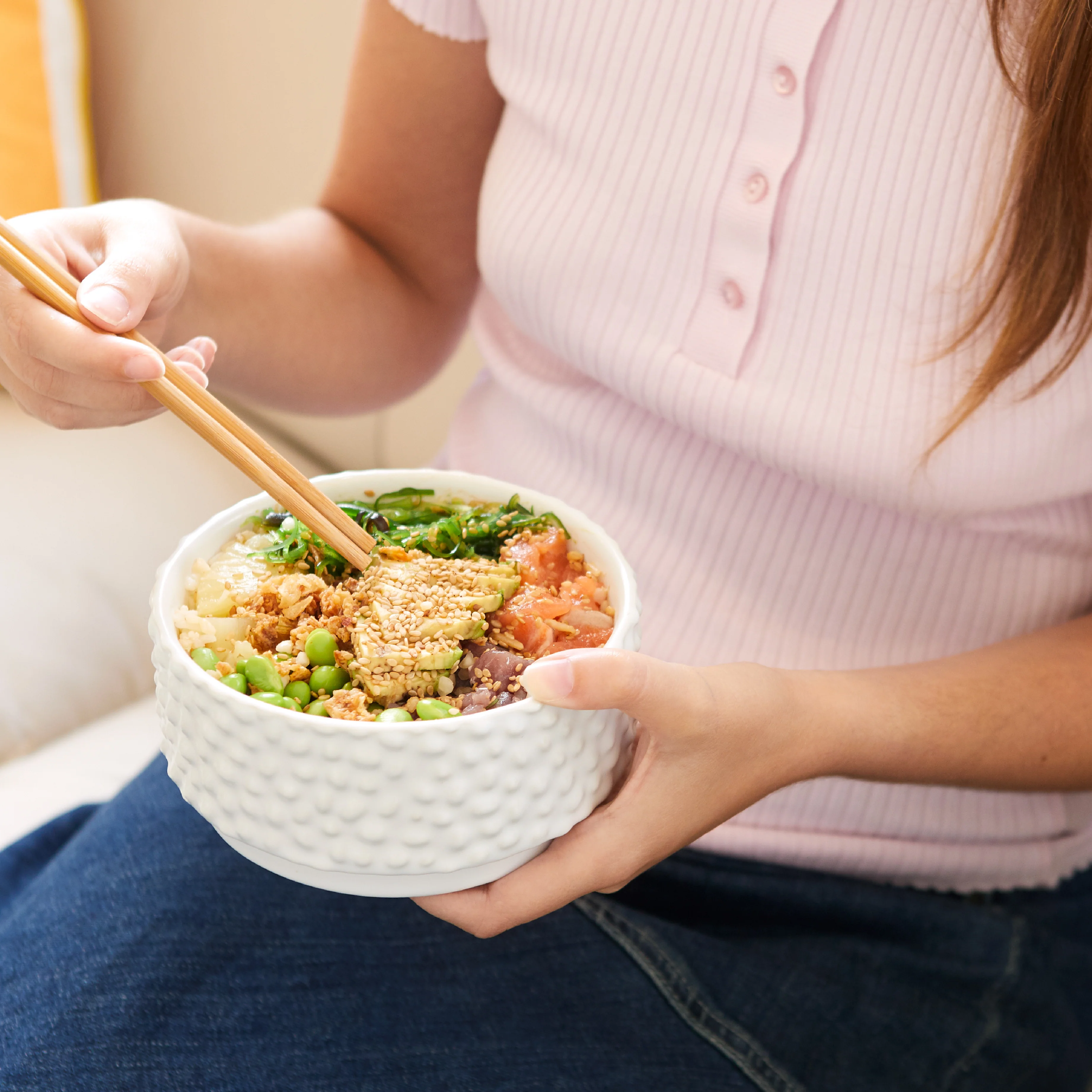 Oishii Sushi-Shaped Bowl | 14.5cm - Image 4