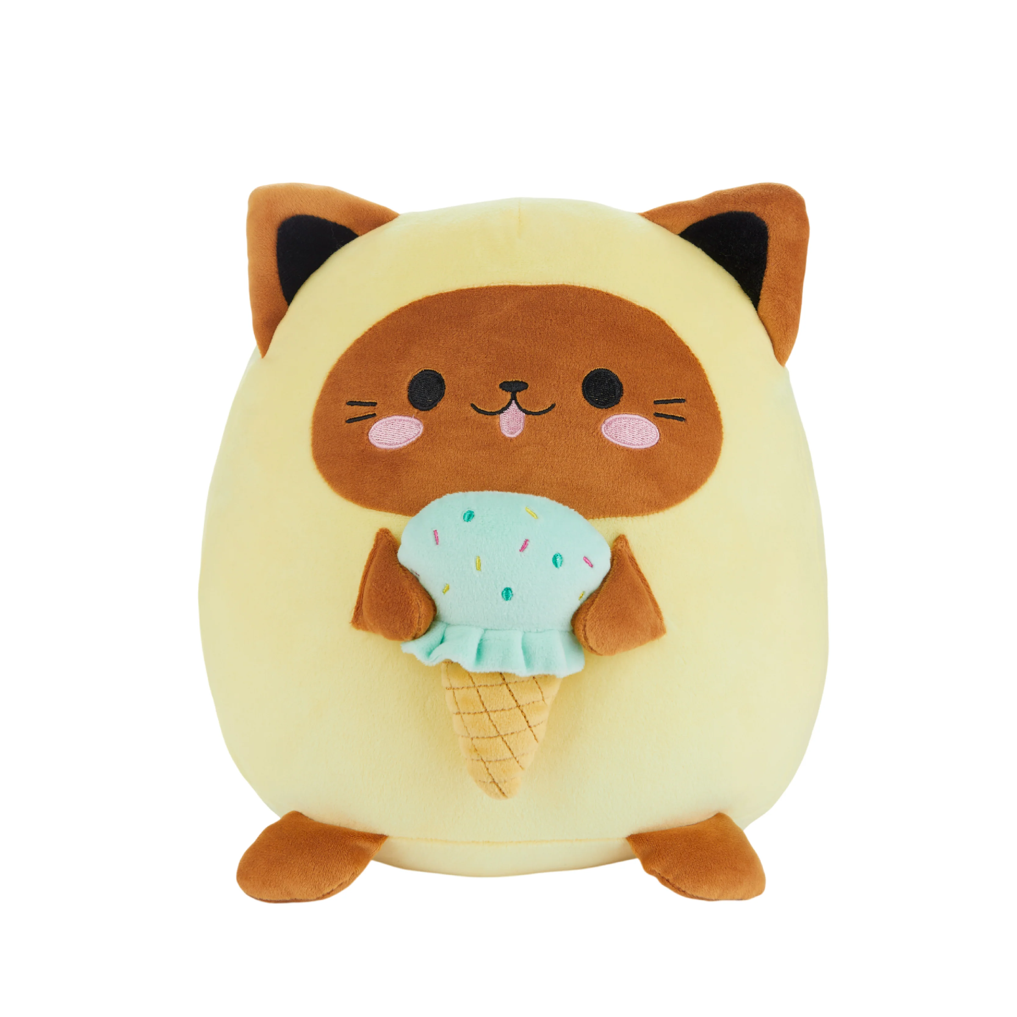Plush Kawaii Cushion | Ice Cream Cat
