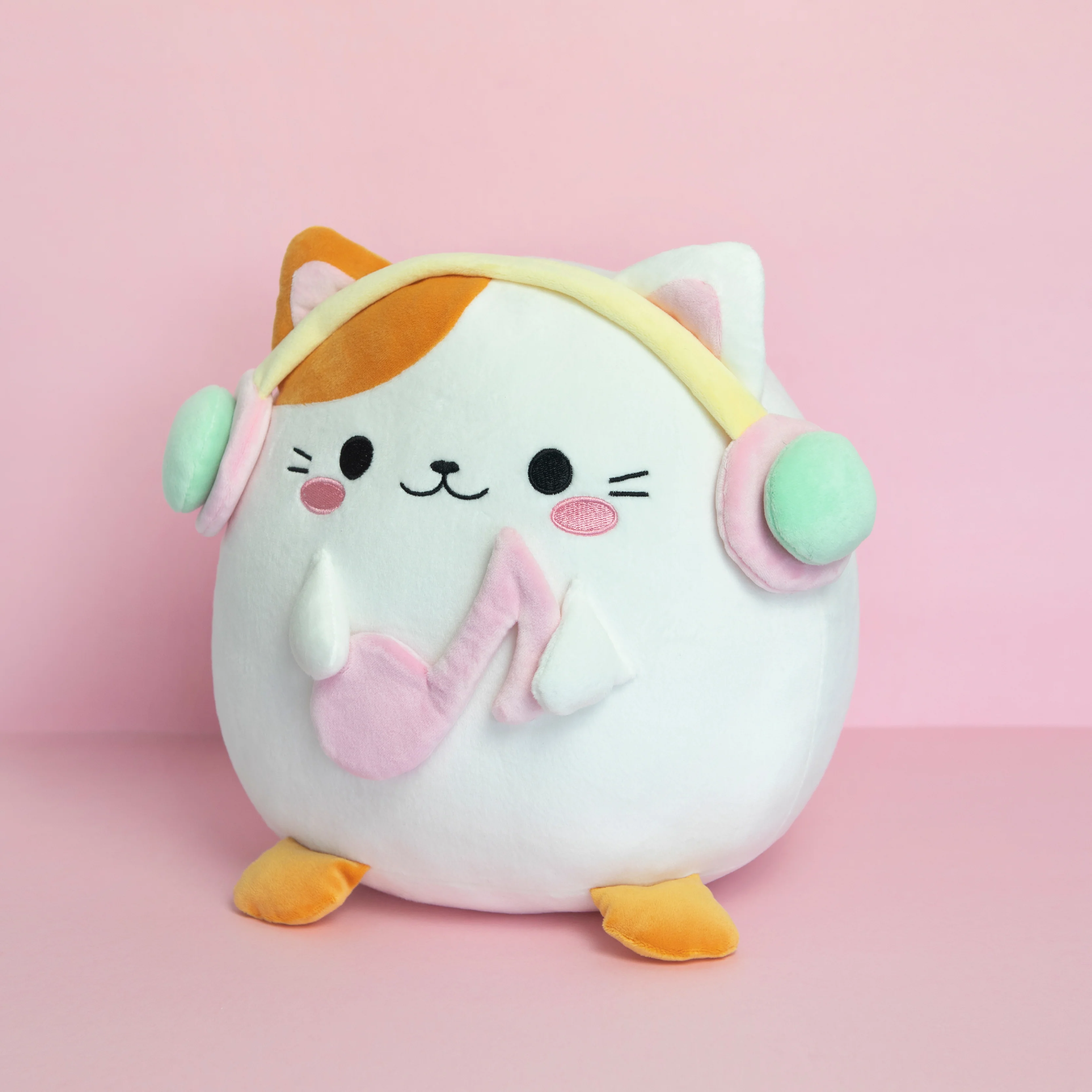 Plush Kawaii Cushion | Musical Cat - Image 2