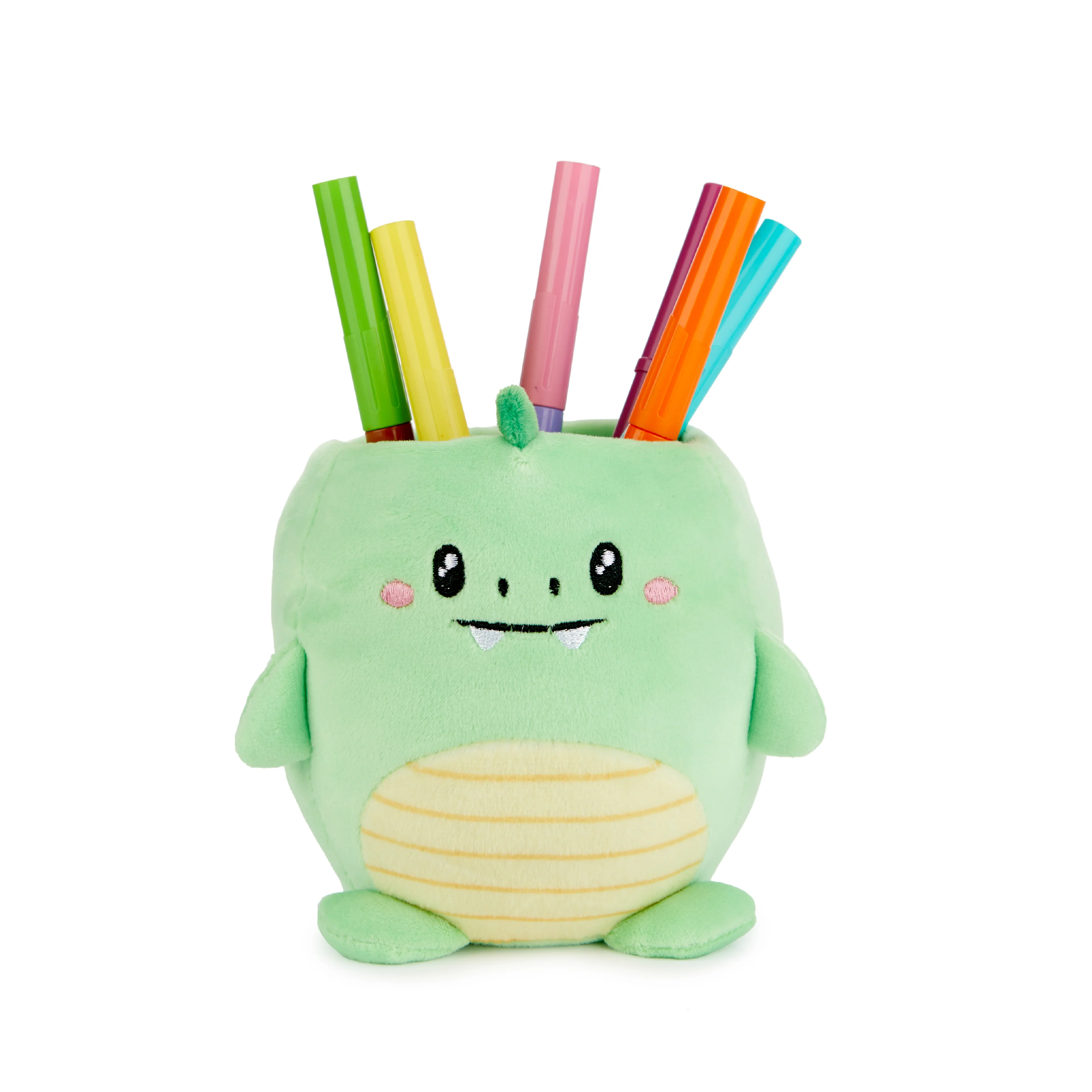 Plush Kawaii Stationery Holder | Dinosaur