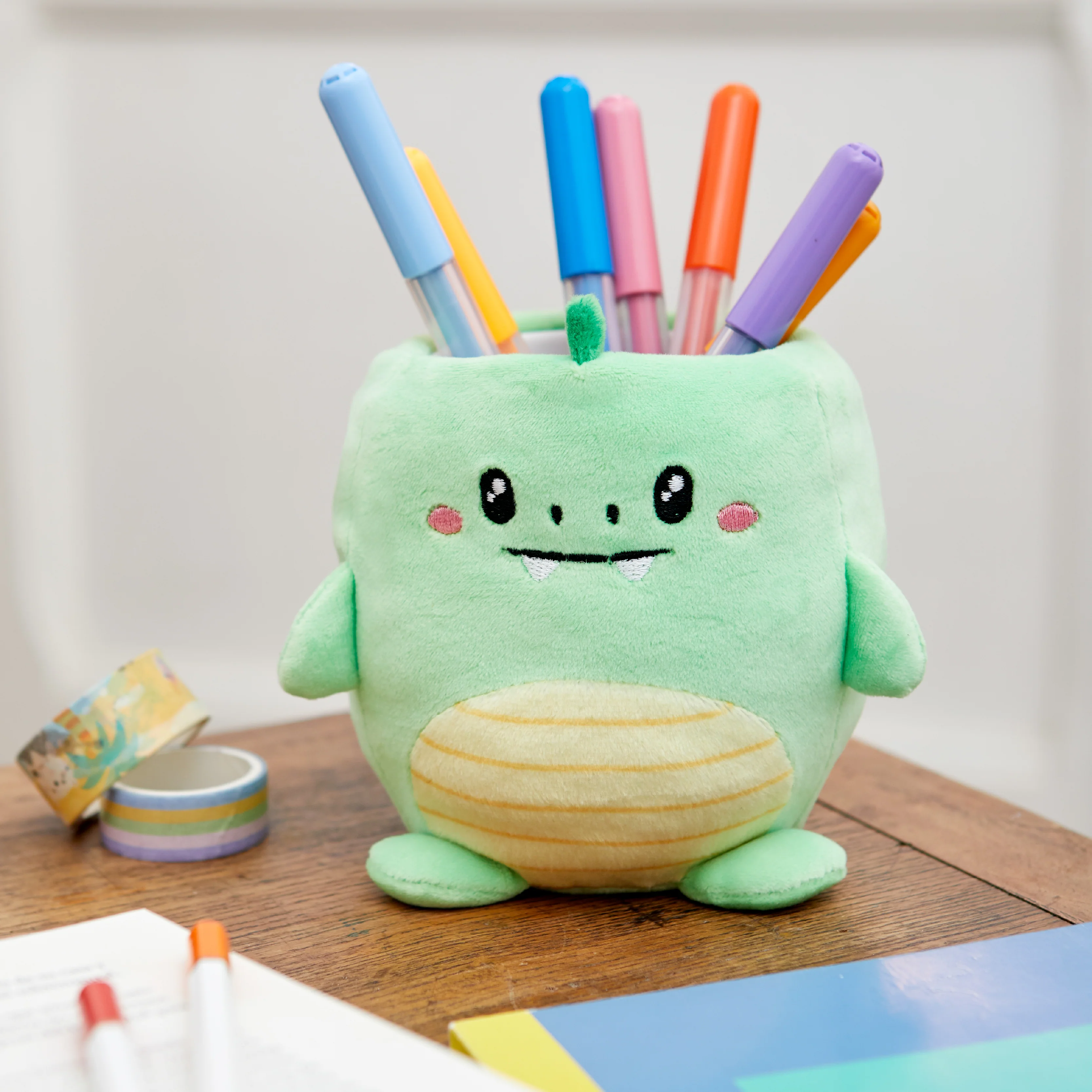 Plush Kawaii Stationery Holder | Dinosaur - Image 4