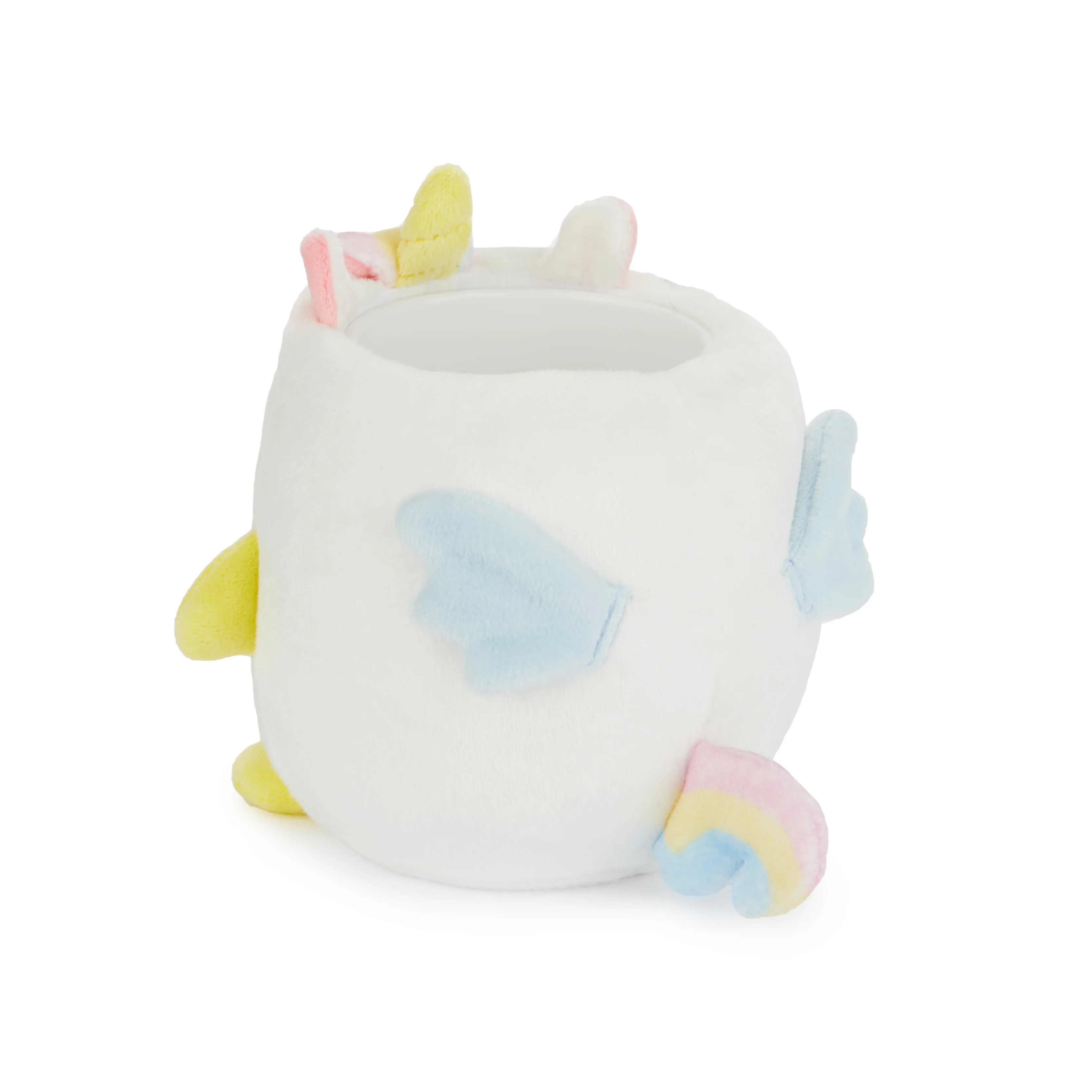 Plush Kawaii Stationery Holder | Rainbow Unicorn - Image 3