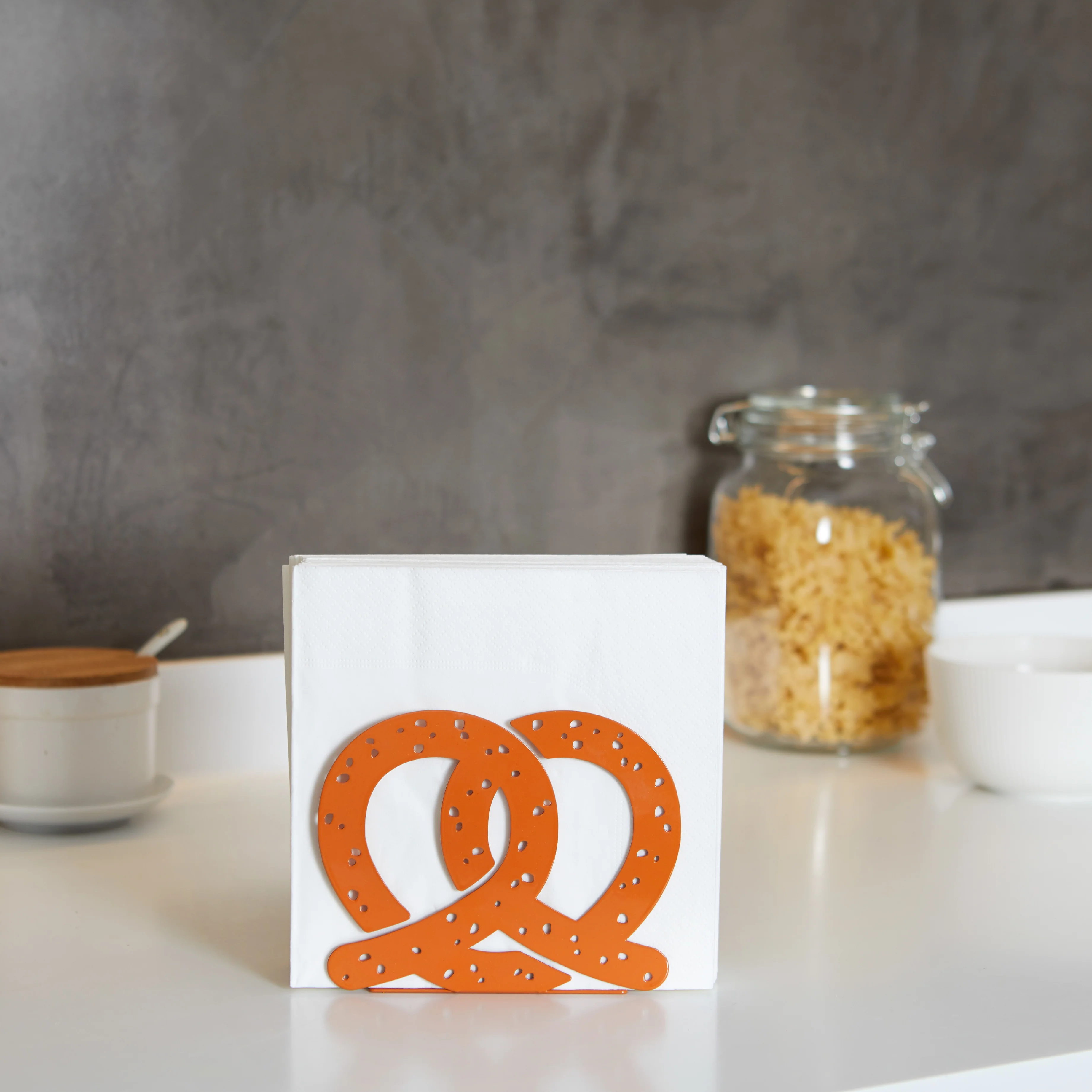Pretzel-Shaped Napkin Holder - Image 4