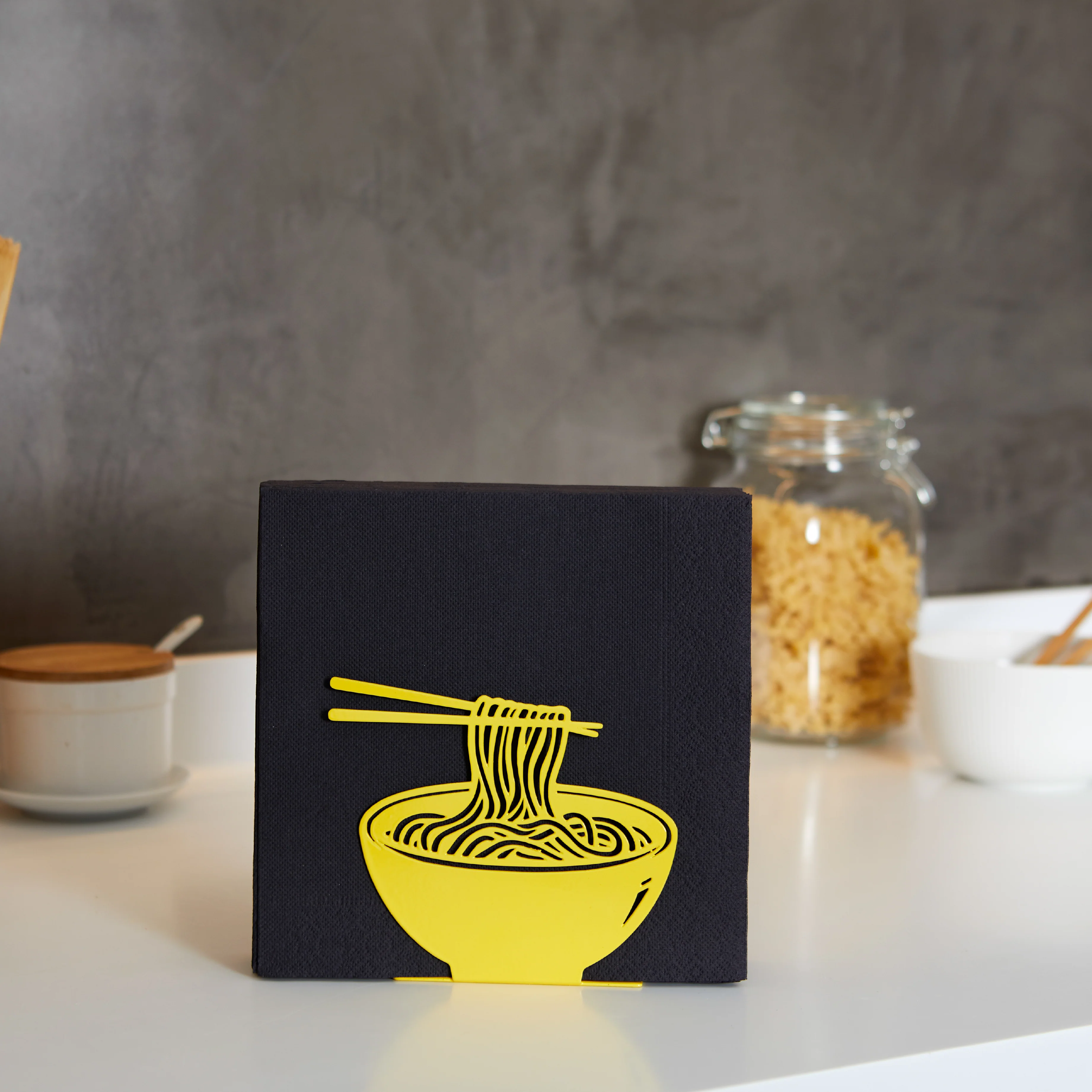 Ramen Bowl-Shaped Napkin Holder - Image 4