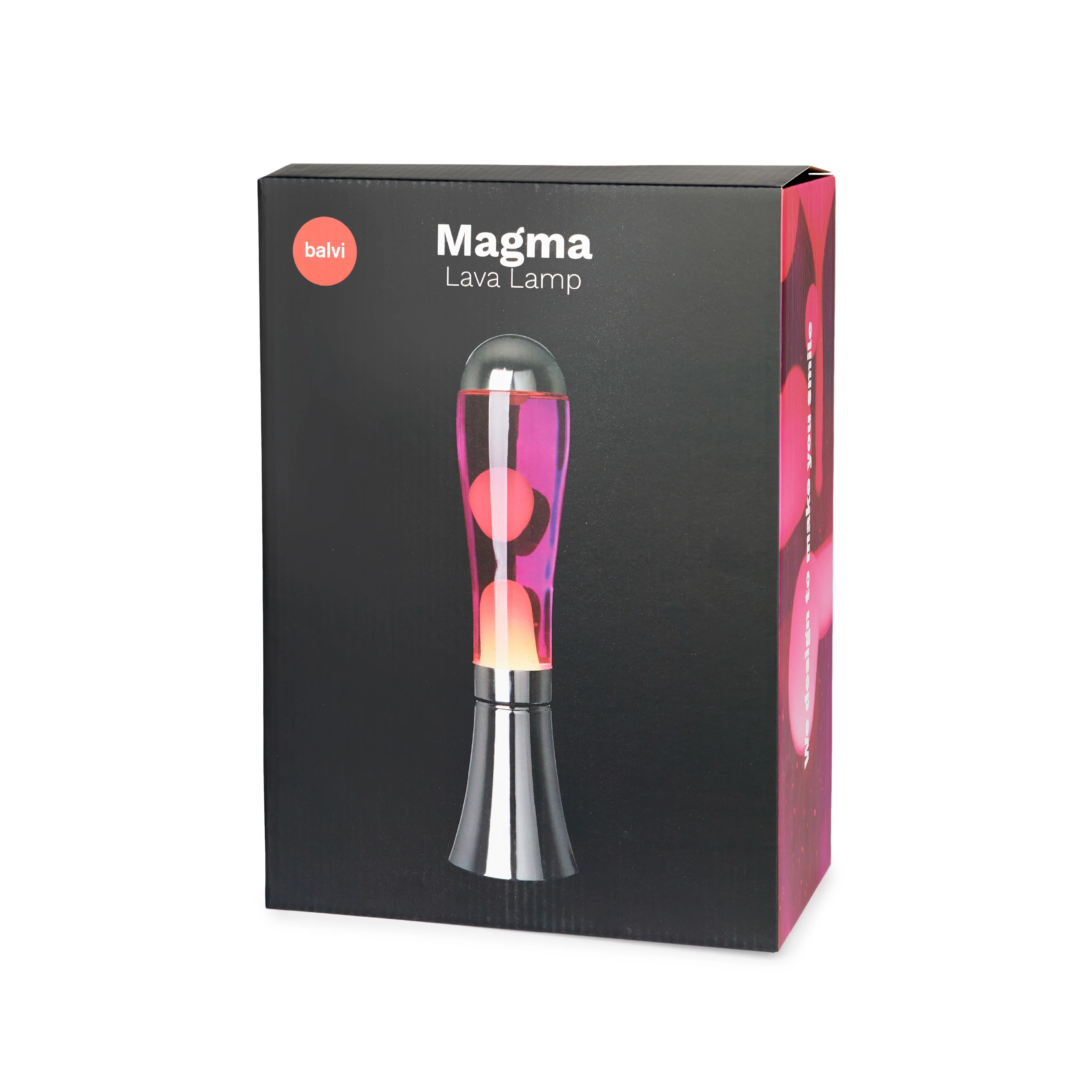 Retro Magma Lava Lamp | Silver & Pink - Image 5