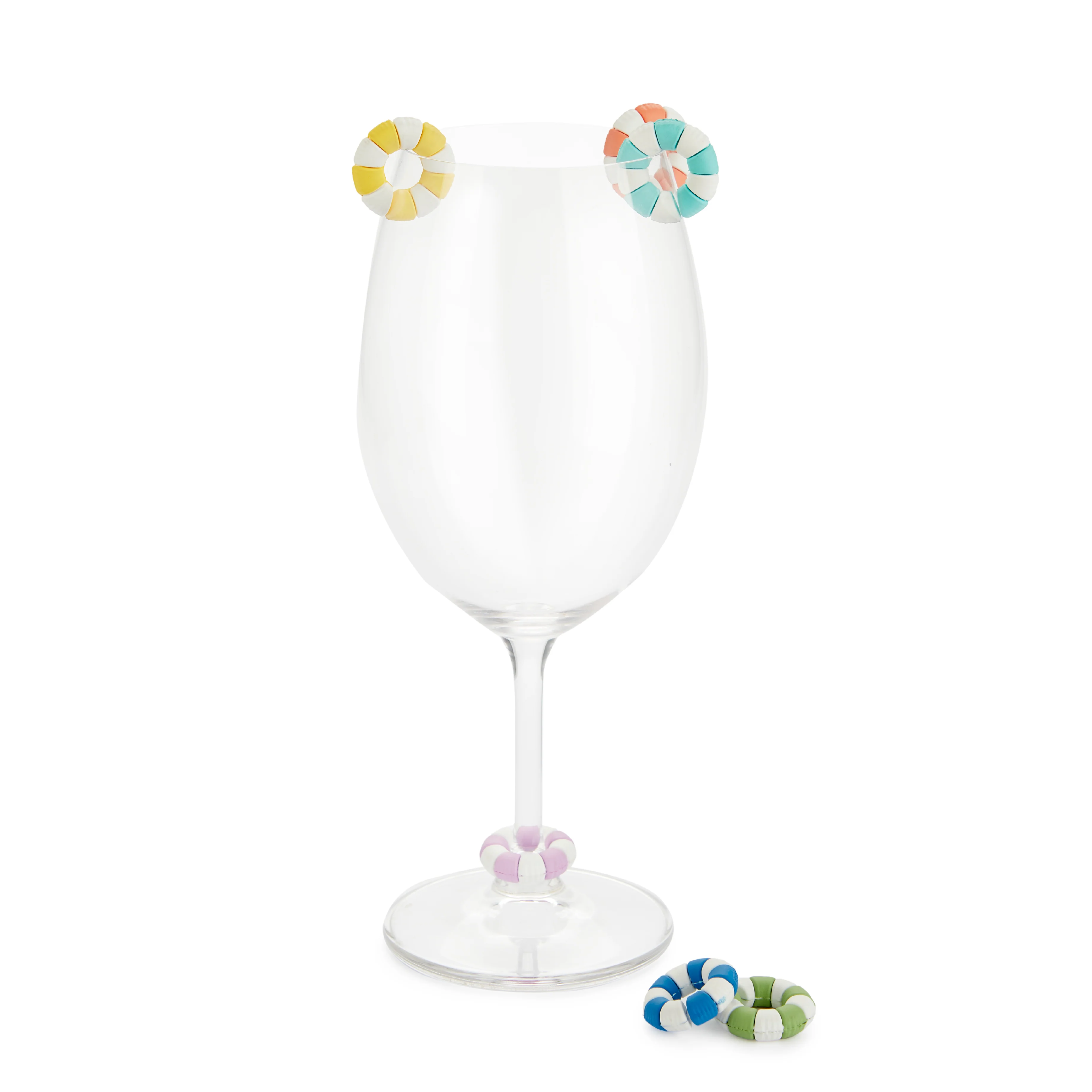Swim Ring Glass Markers | Set of 6 - Image 3