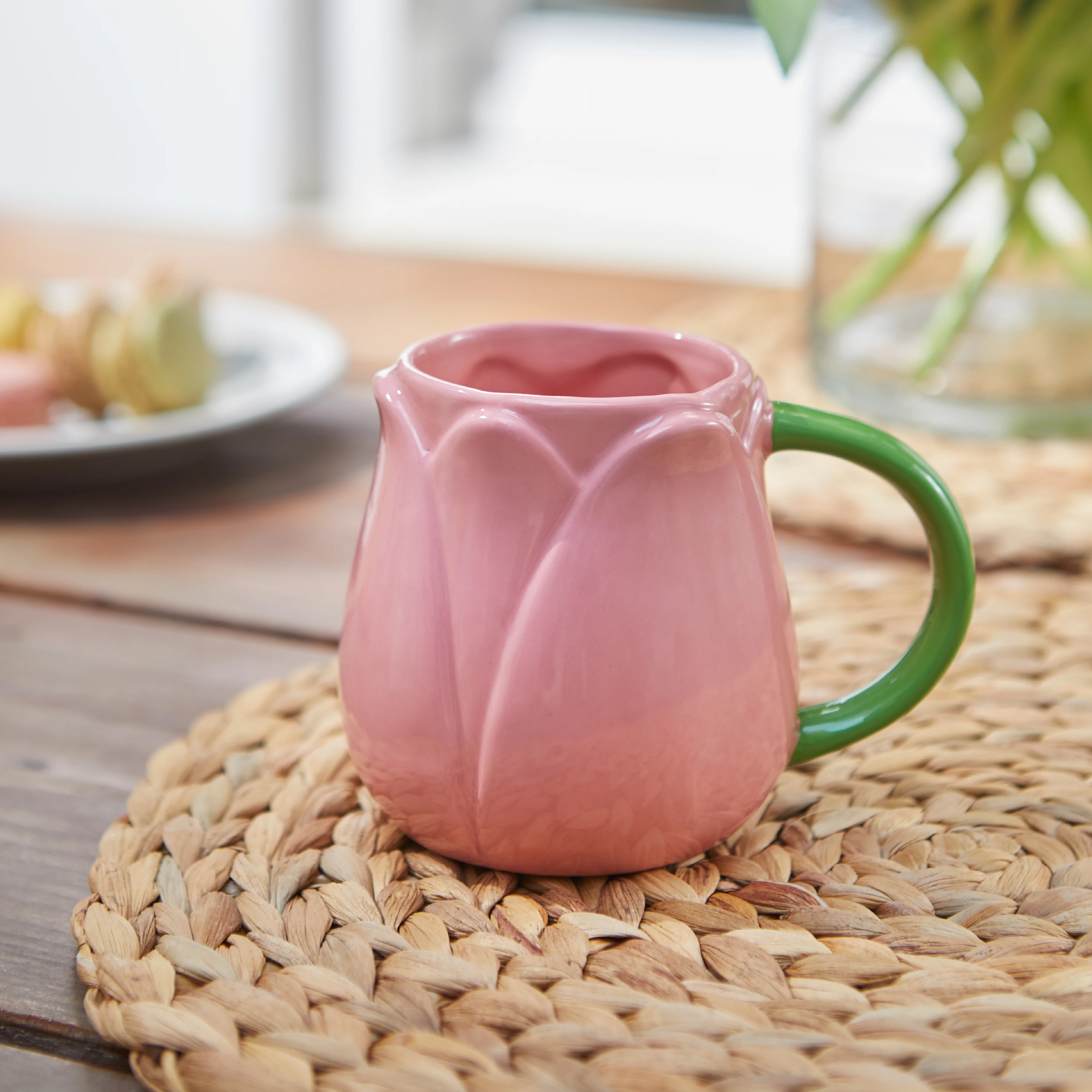 Tulip Mug | Pink | 400ml - Image 2