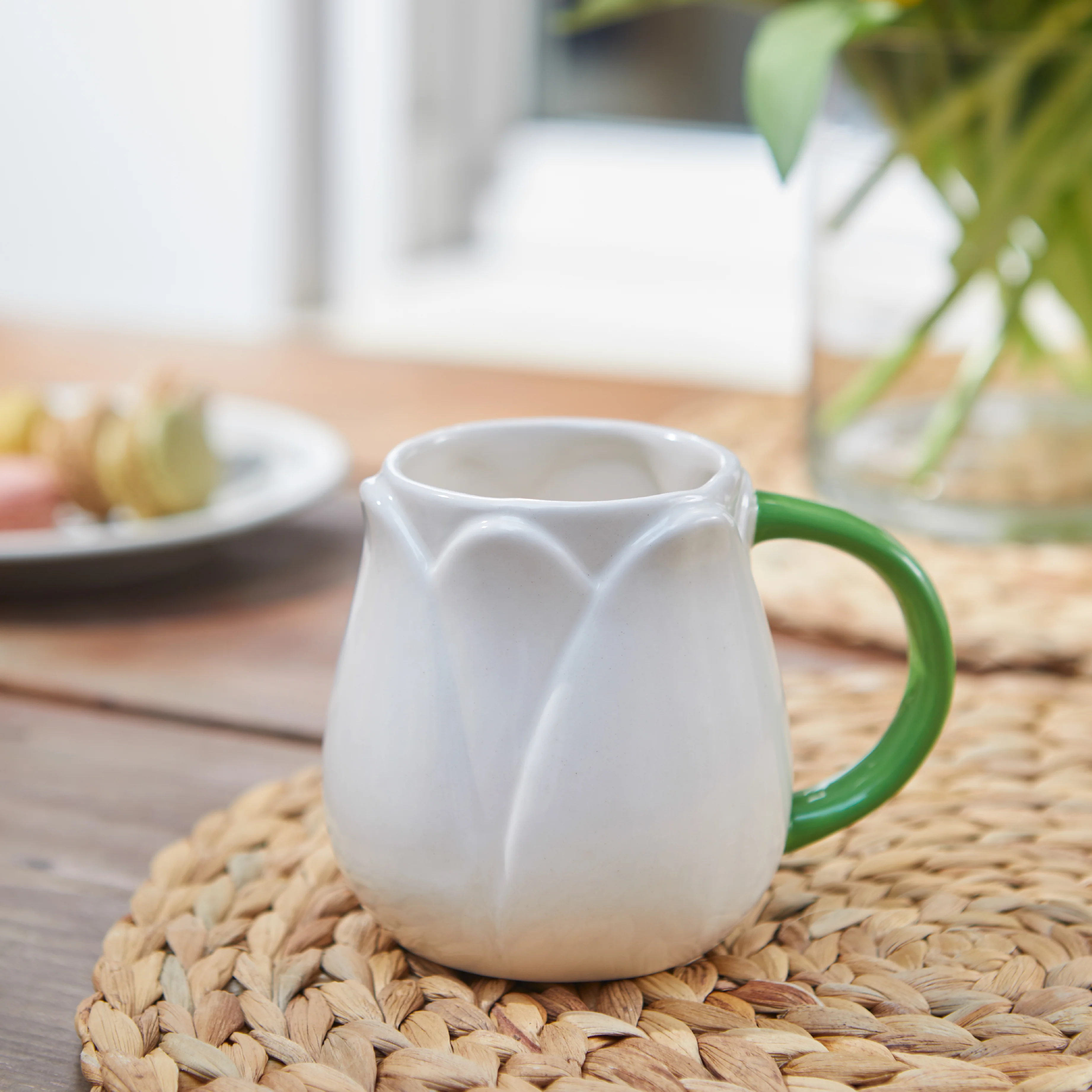 Tulip Mug | White | 400ml - Image 2