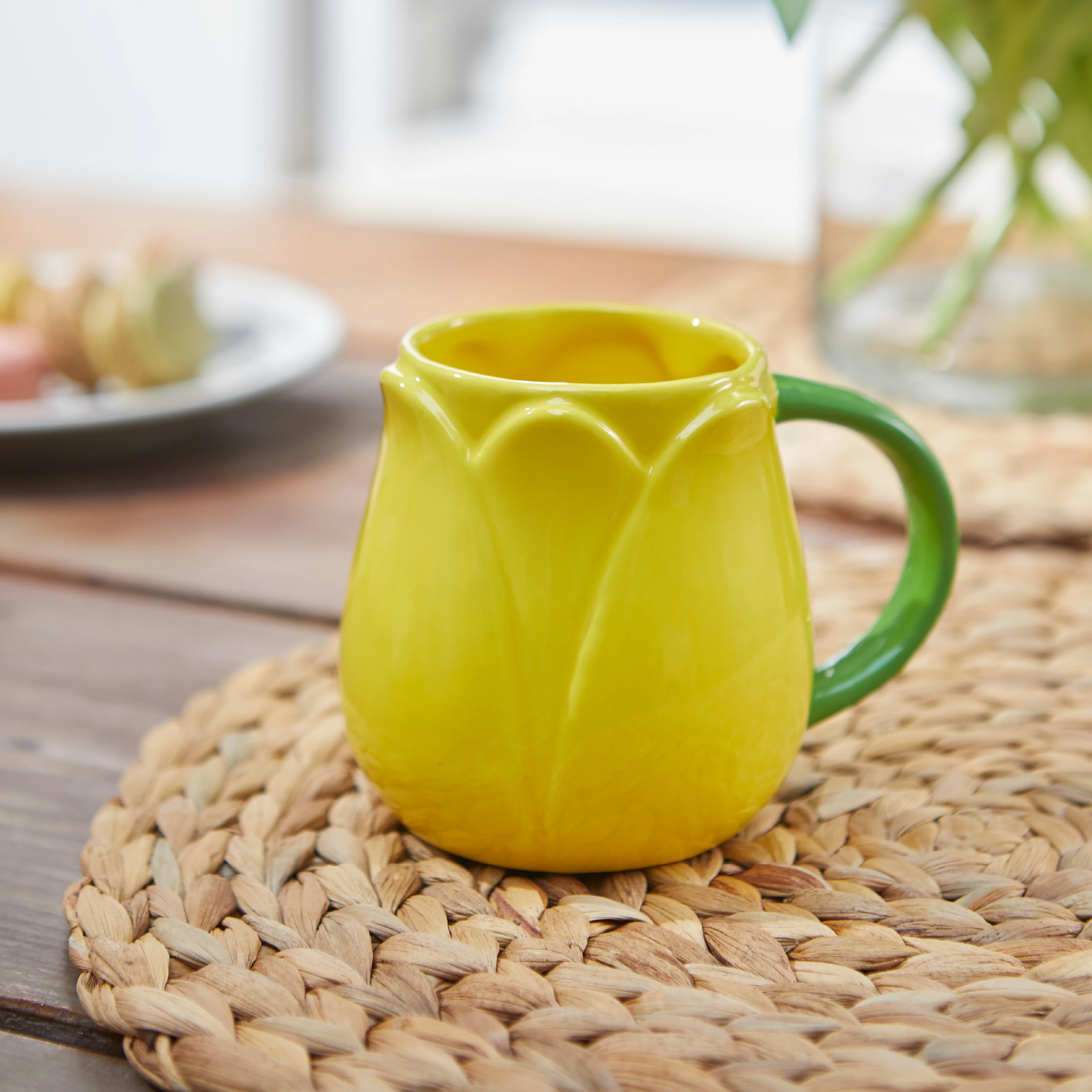 Tulip Mug | Yellow | 400ml - Image 2