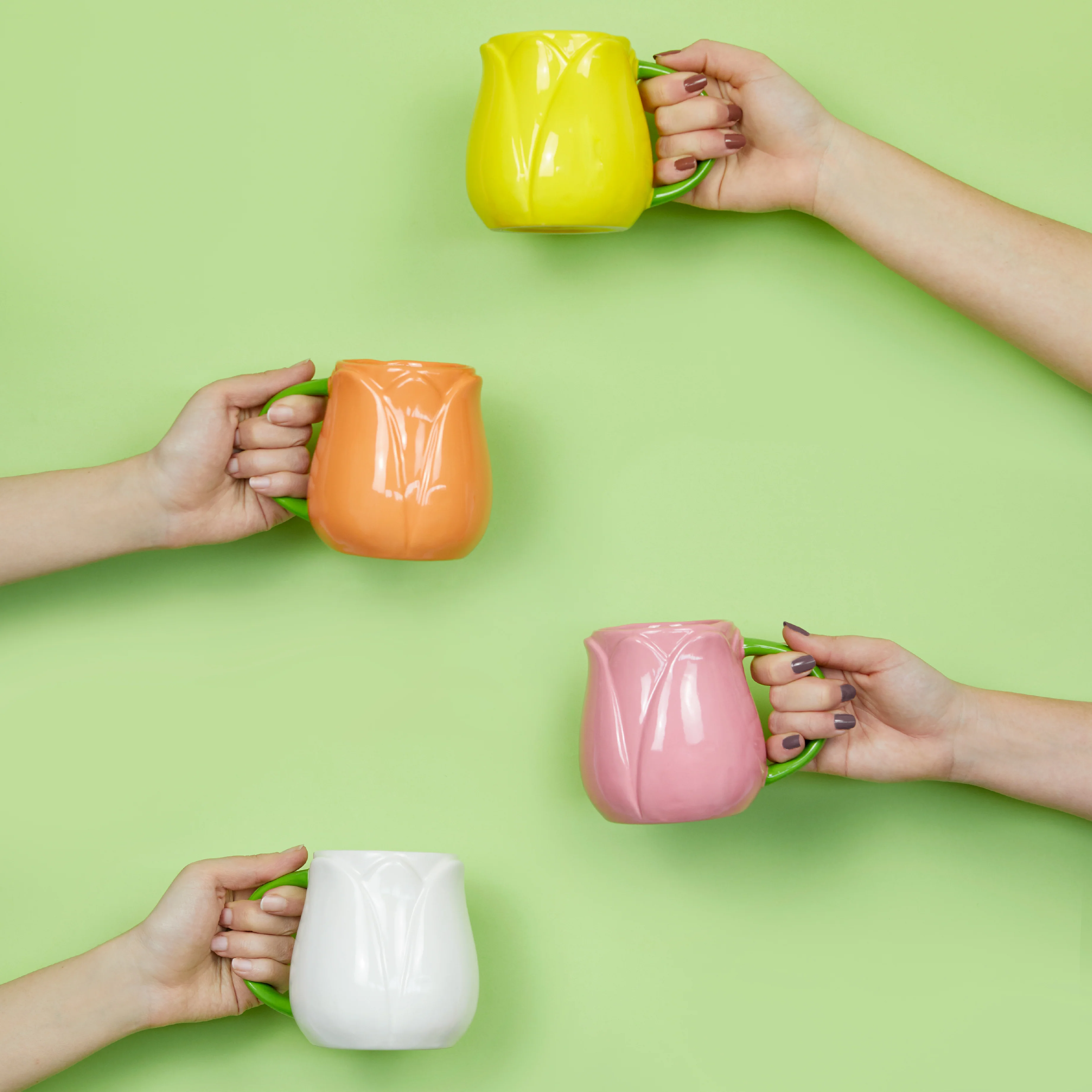 Tulip Mug | Yellow | 400ml - Image 3