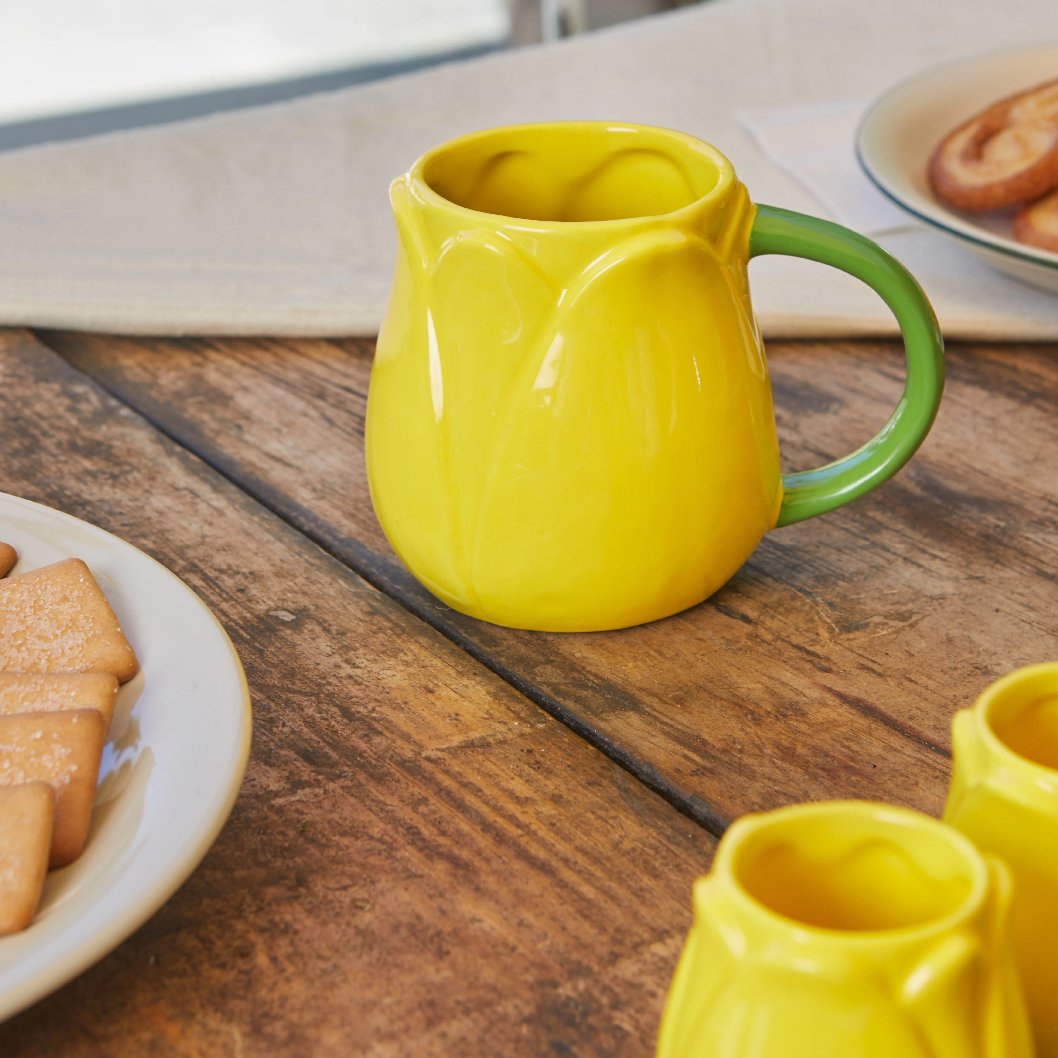 Tulip Mug | Yellow | 400ml - Image 4