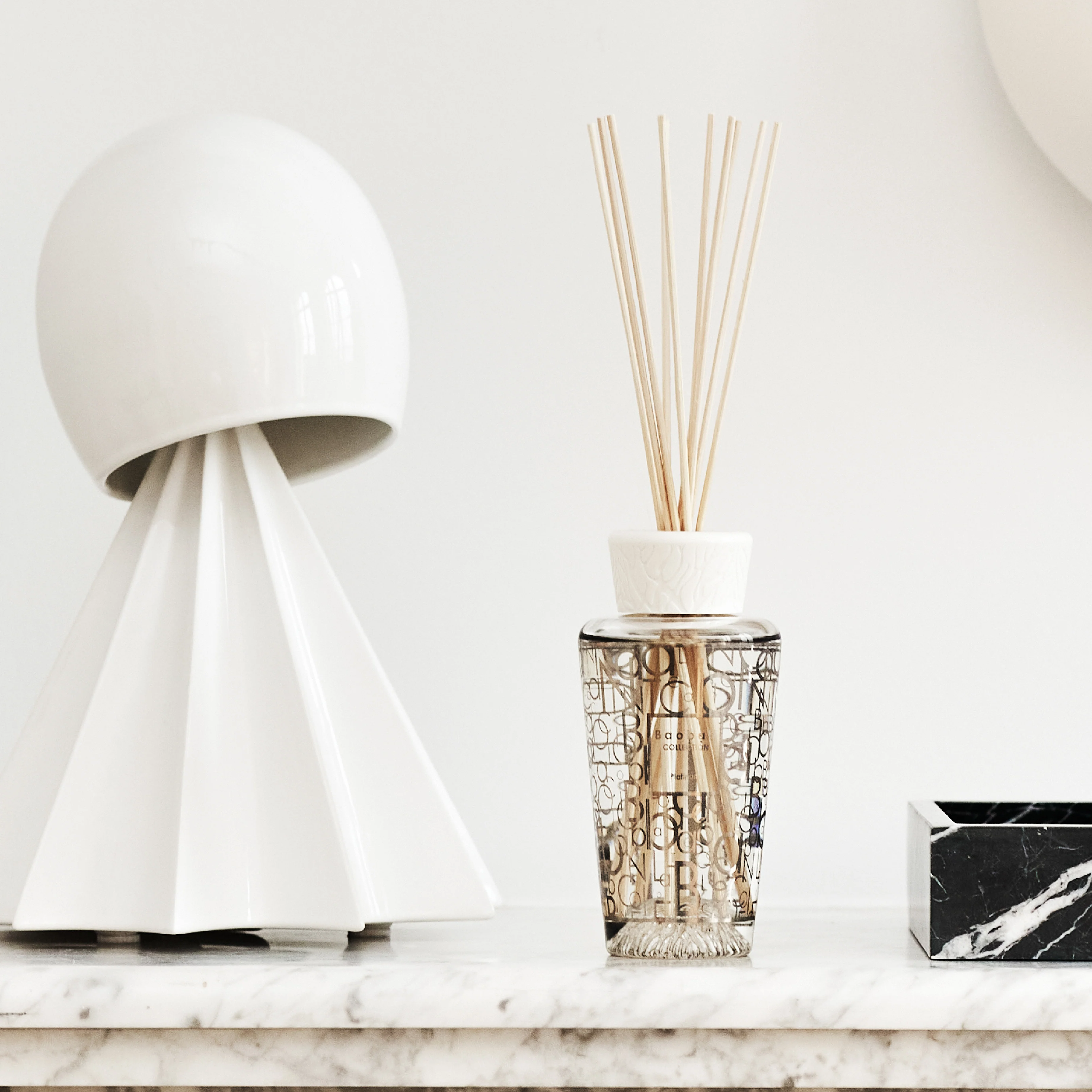 My First Baobab Platinum Reed Diffuser | Grapefruit, Amber & Vetiver | 250ml - Image 2