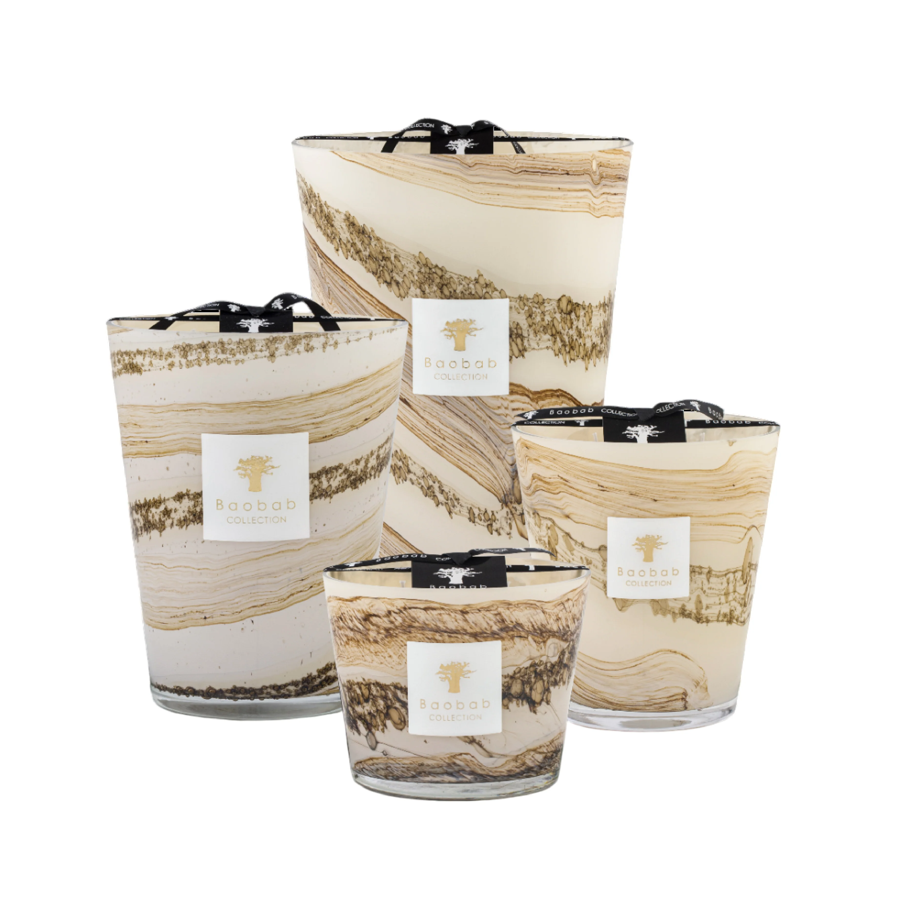 Sand Siloli Scented Candle | Cedarwood, Tonka Bean, Green Lemon | Max 10 - Image 3