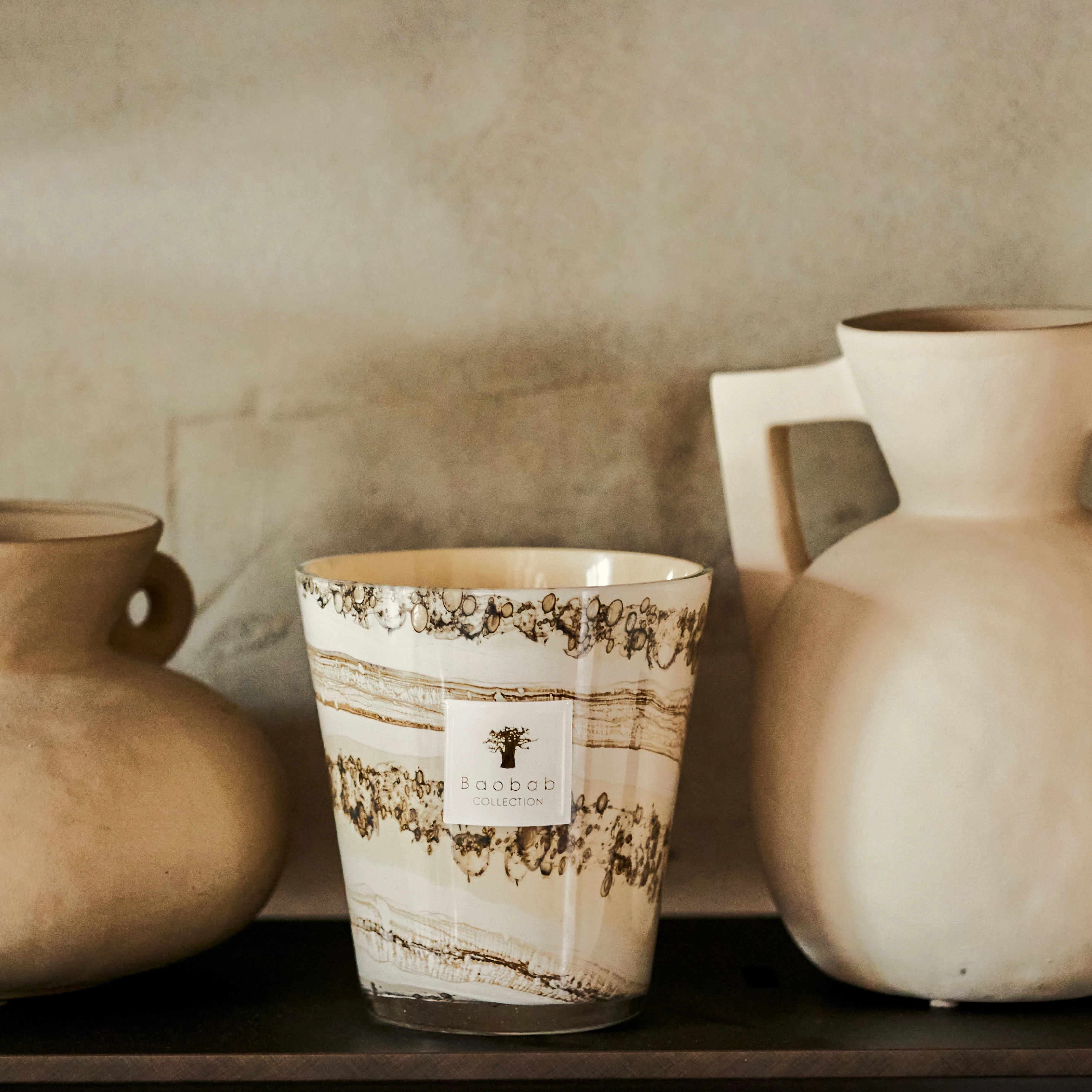 Sand Siloli Scented Candle | Cedarwood, Tonka Bean, Green Lemon | Max 16 - Image 2