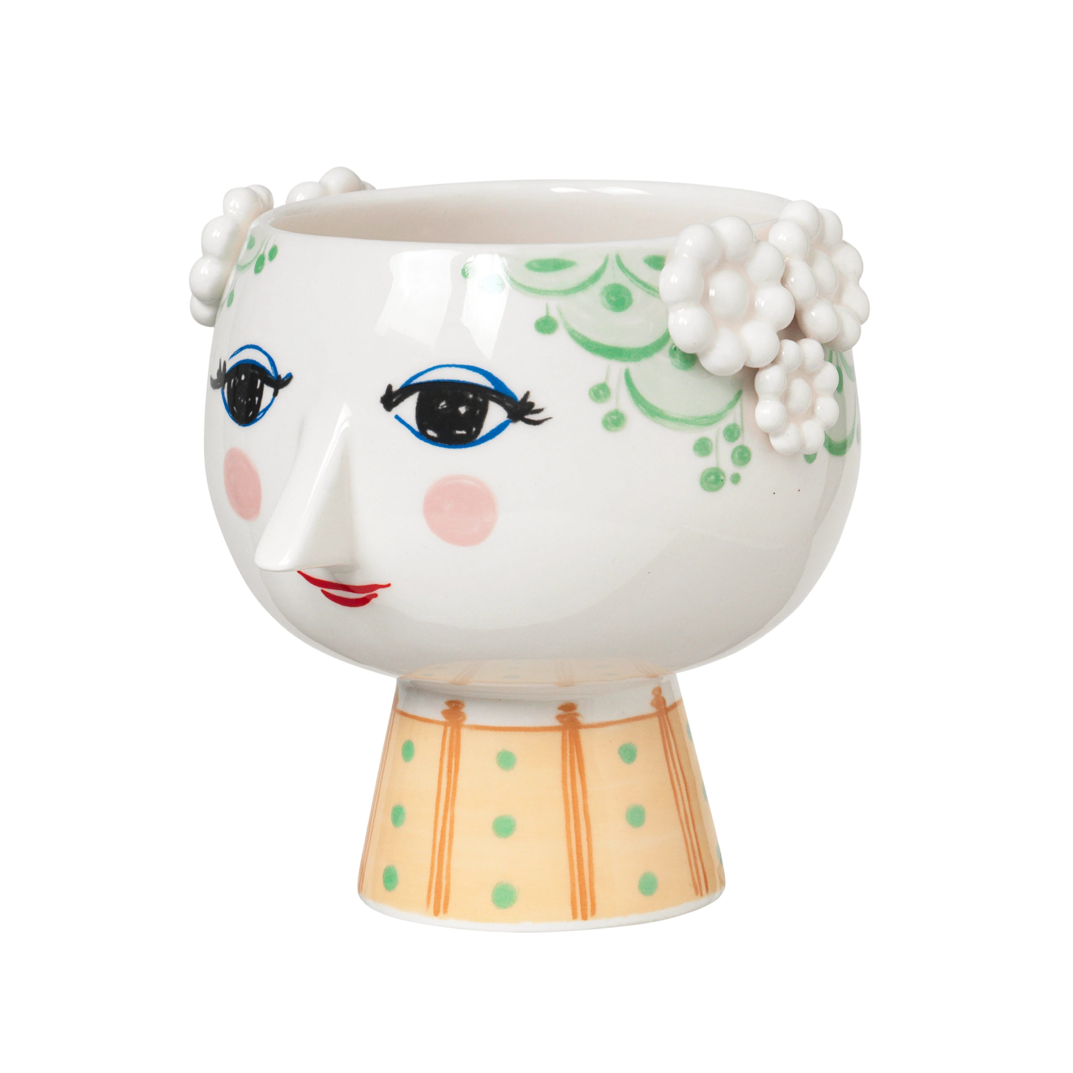 Eva Flowerpot | Light Green | 15.5cm - Image 3