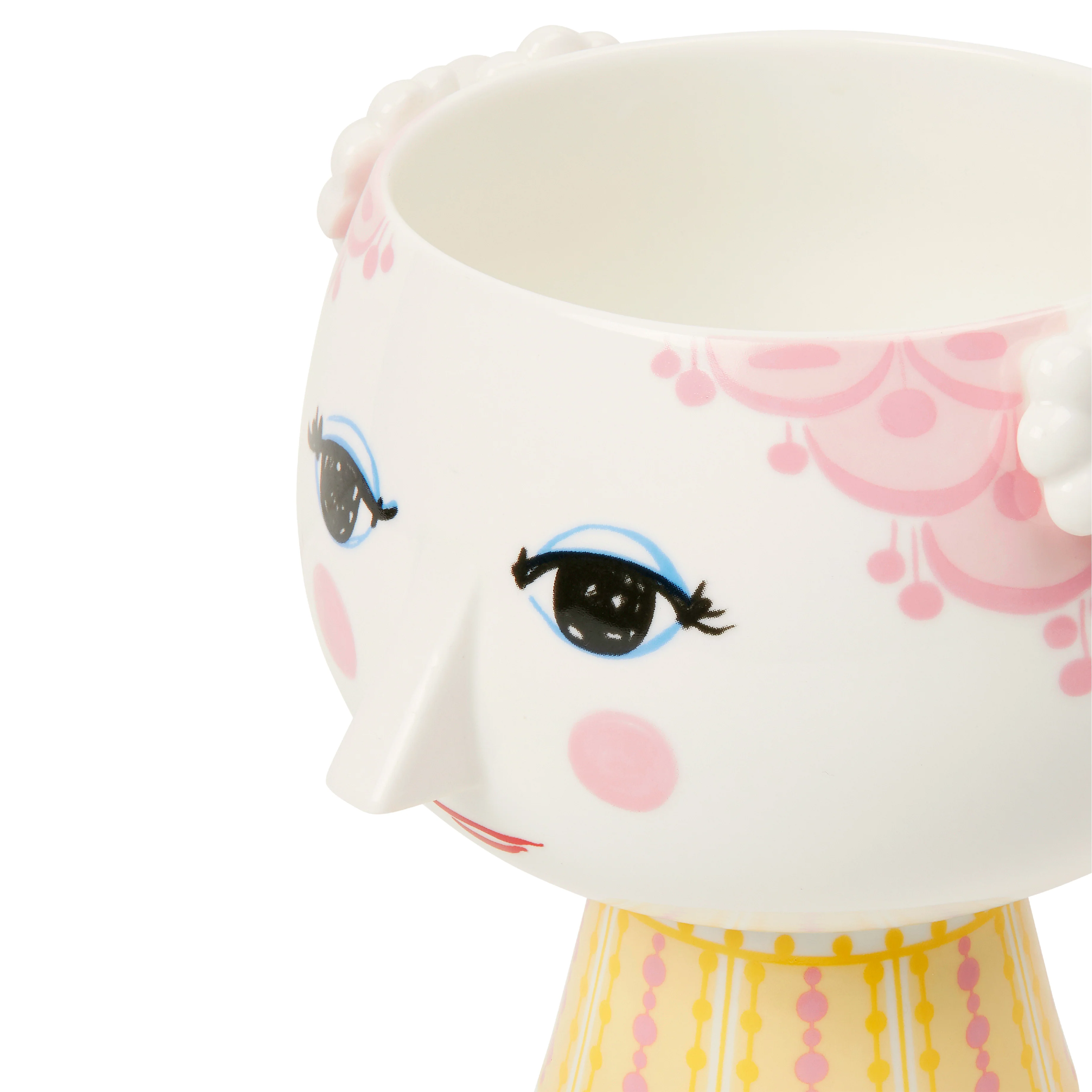 Eva Flowerpot | Pink | 15.5cm - Image 4