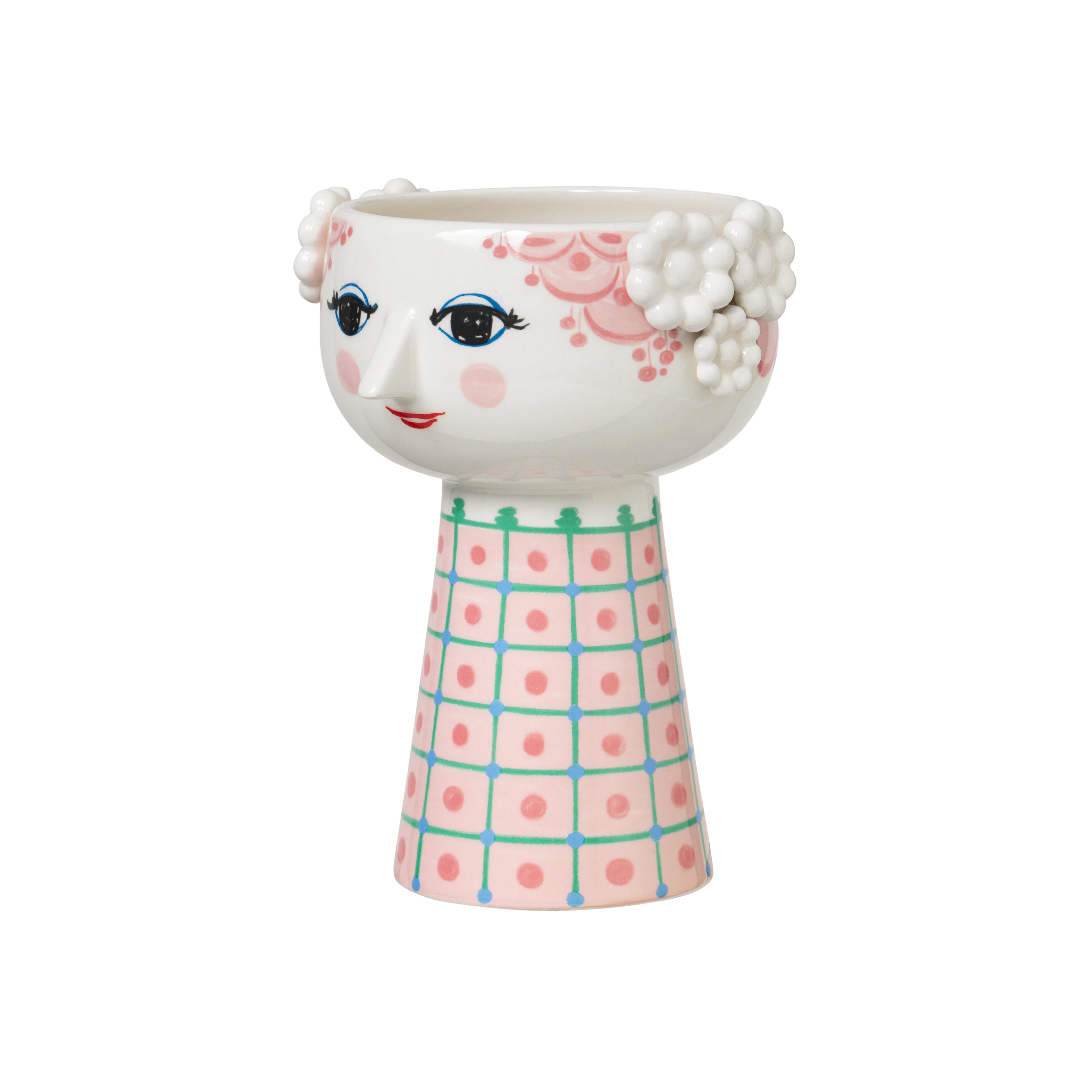 Eva Vase | Pink | 18.5cm - Image 3