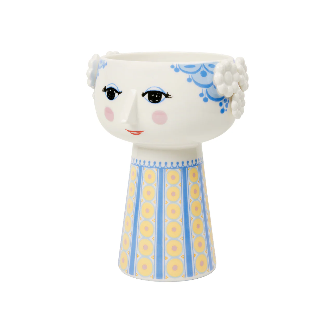 Eva Vase | Blue | 18.5cm - Image 3