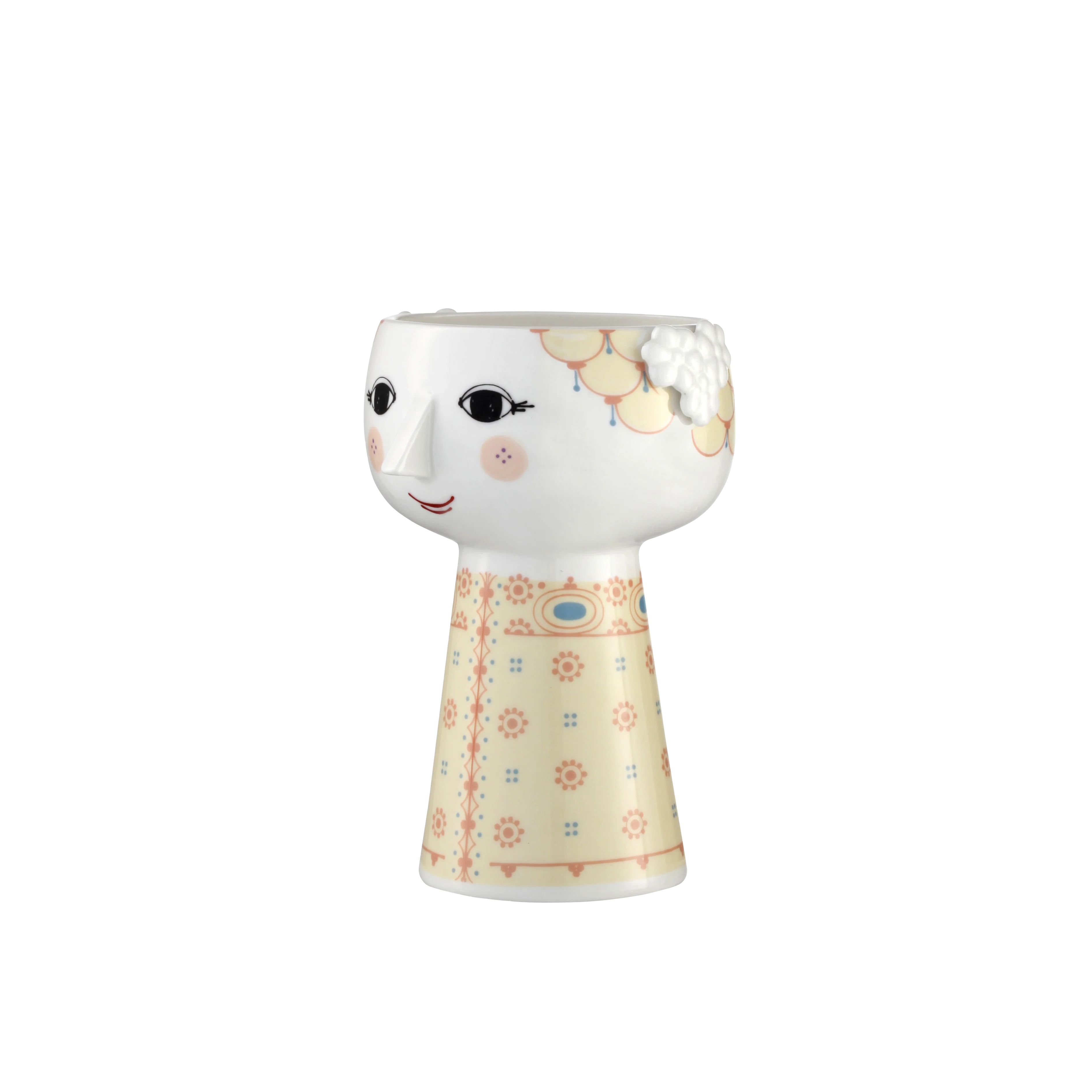 Eva Vase | Soft Yellow | 15cm - Image 4
