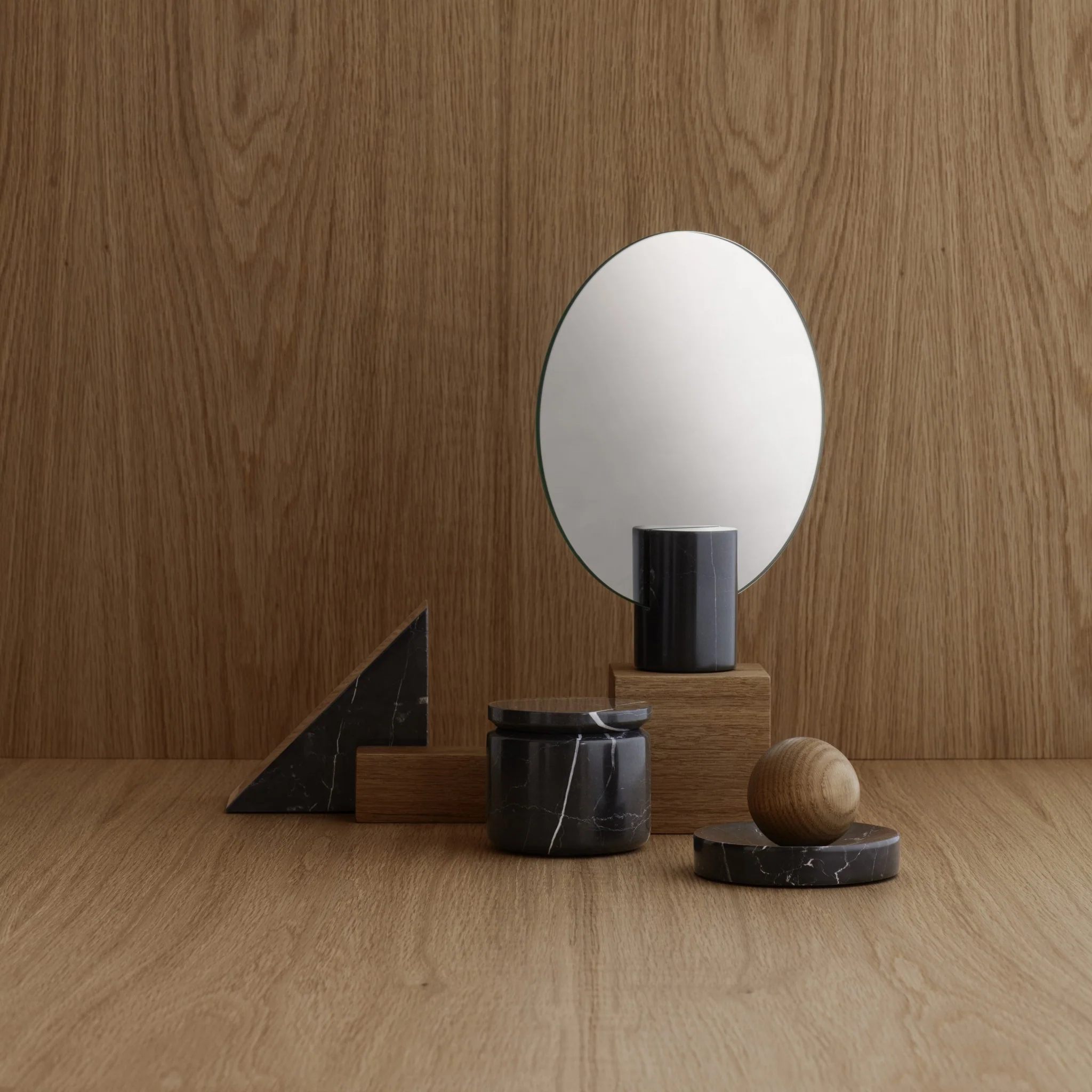 Pesa Marble Storage Box | Black - Image 2