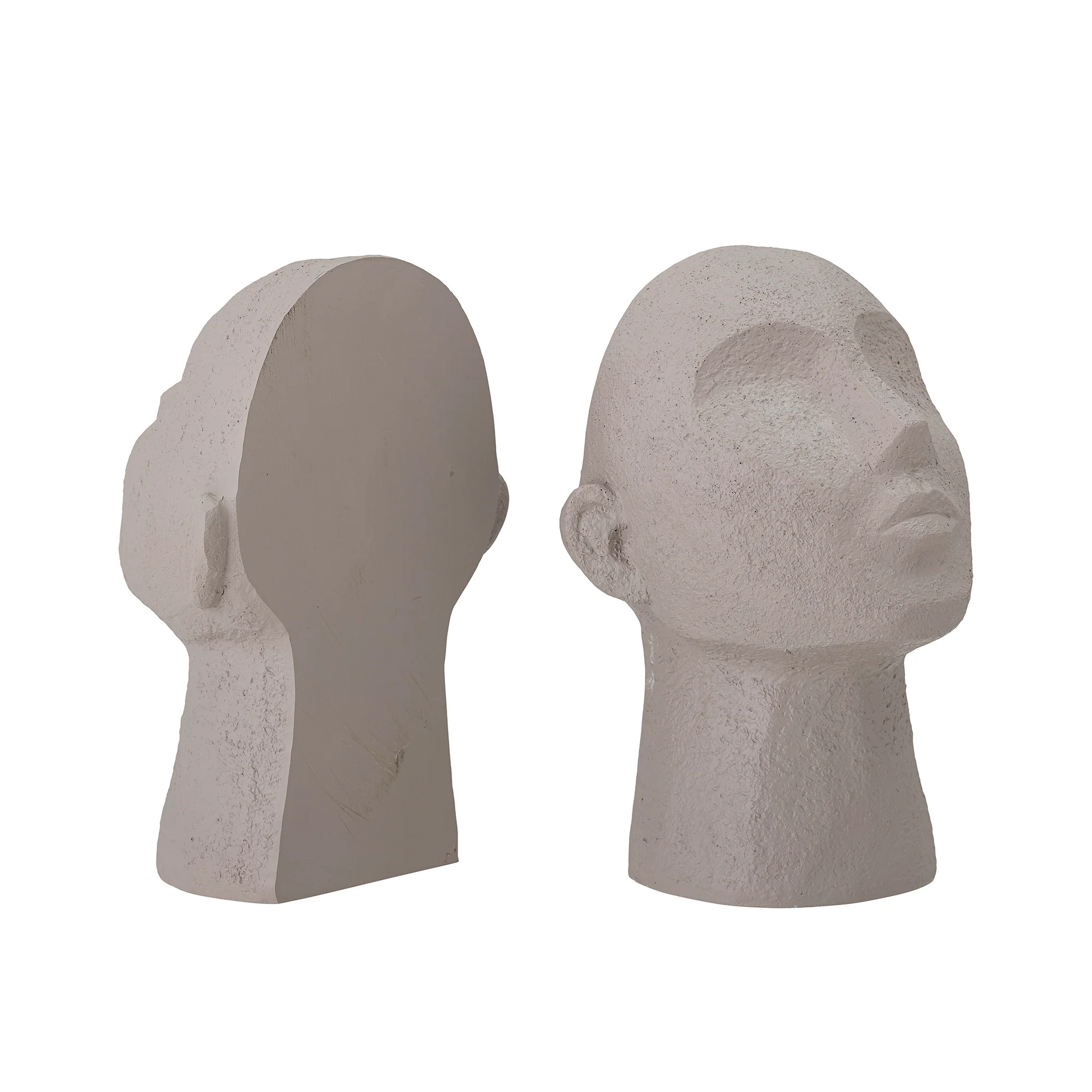 Baldur Split Head Bookends | Grey - Image 3