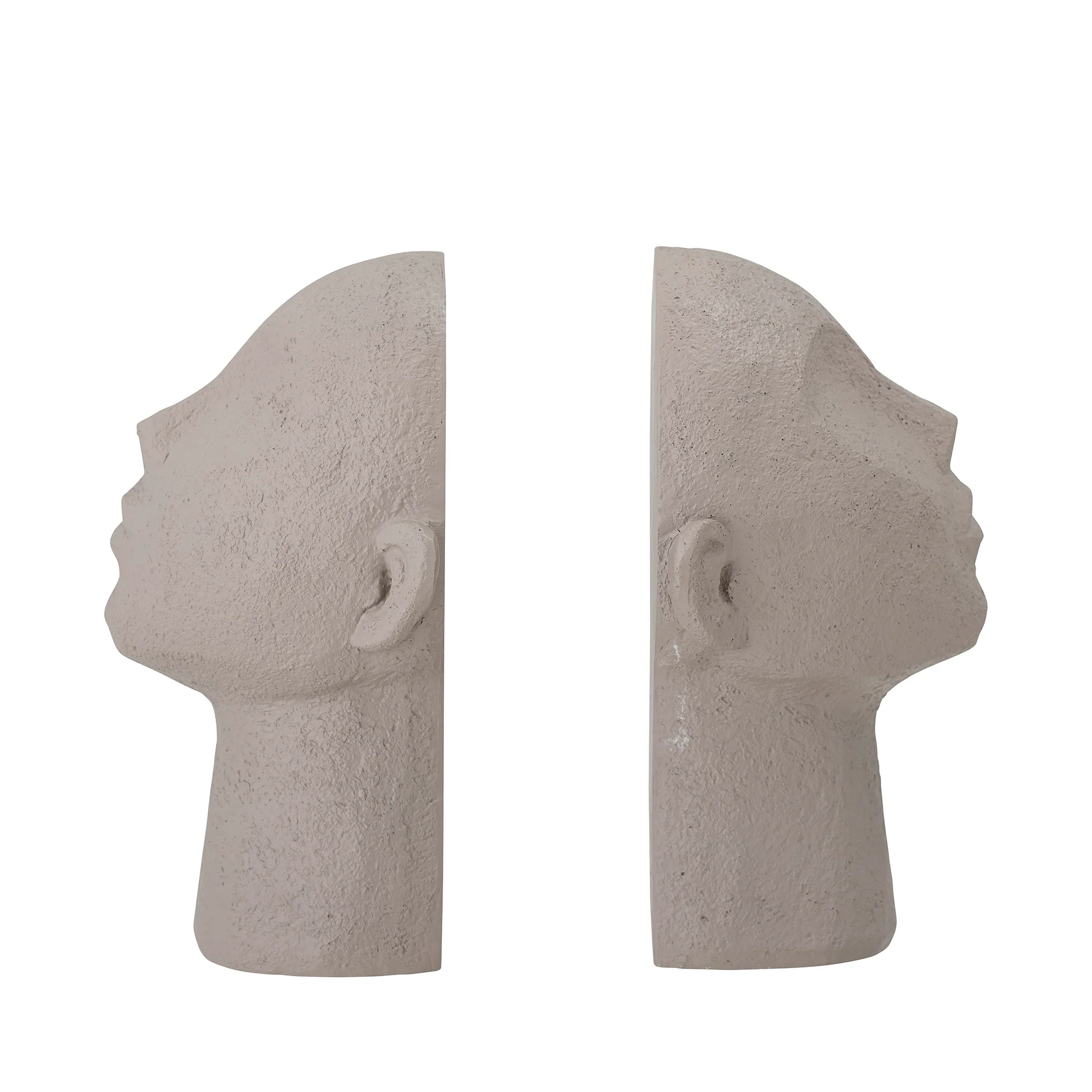Baldur Split Head Bookends | Grey - Image 4