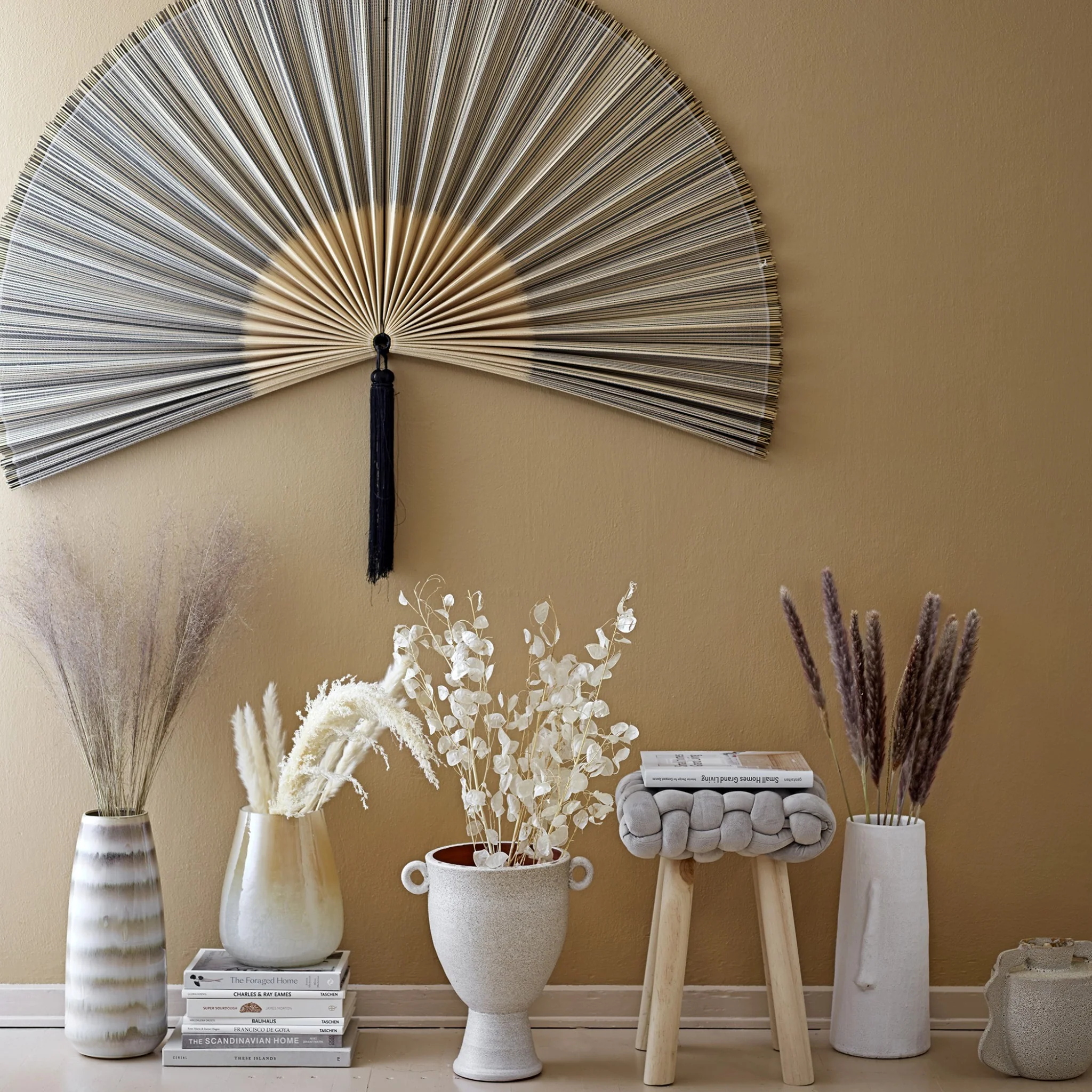 Berican Deco Vase | Terracotta | White - Image 7