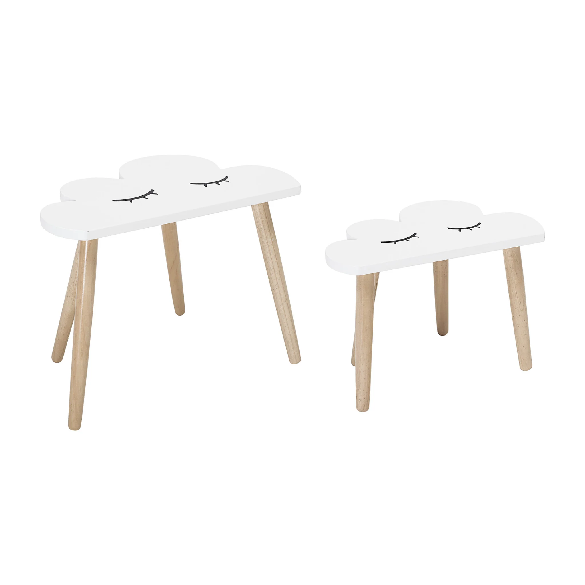 Cloud Table | Set of 2 | White - Image 5
