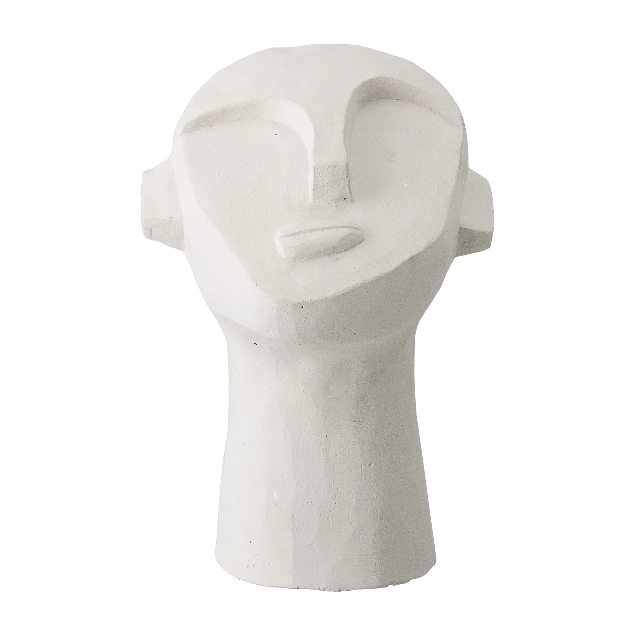 Indo Deco Ornament | Cement | White - Image 3