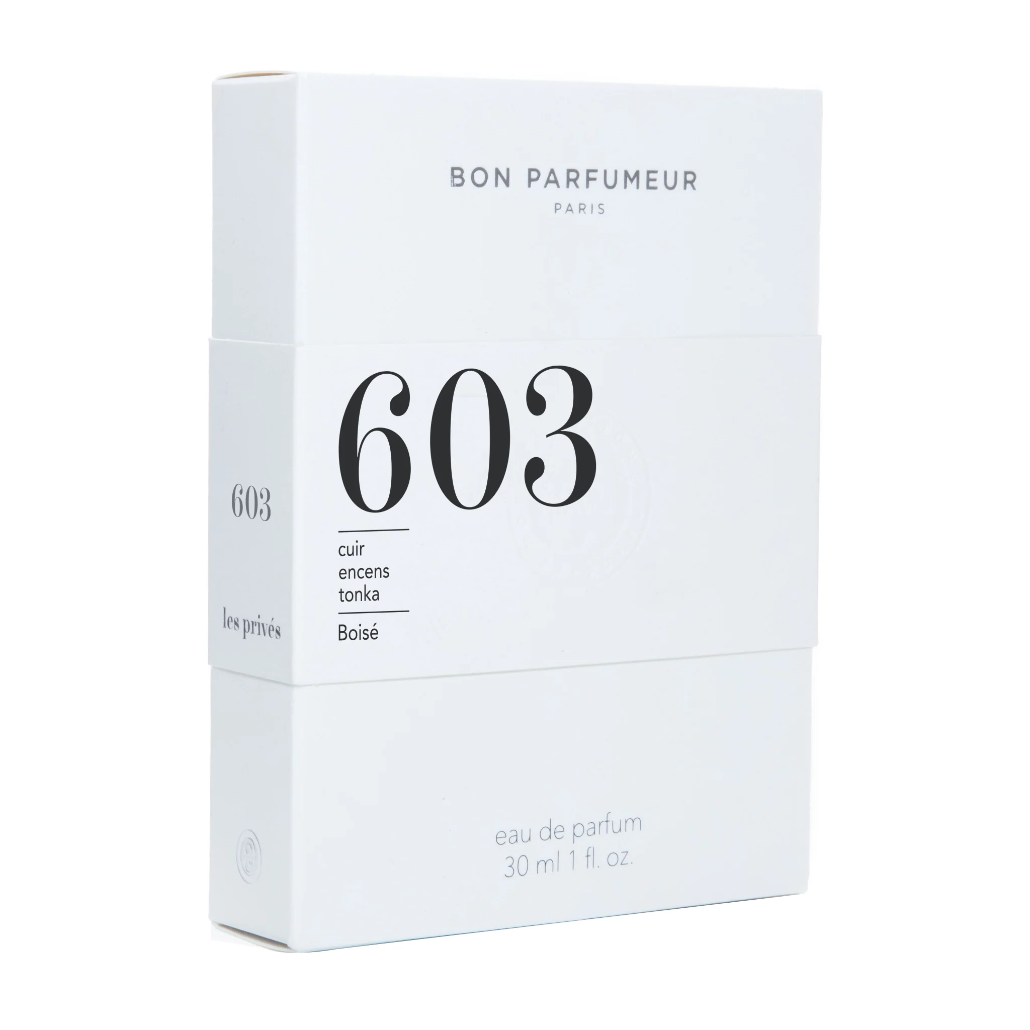 603 Eau de Parfum | Les Privés | Leather, Incense & Tonka | 30ml - Image 2