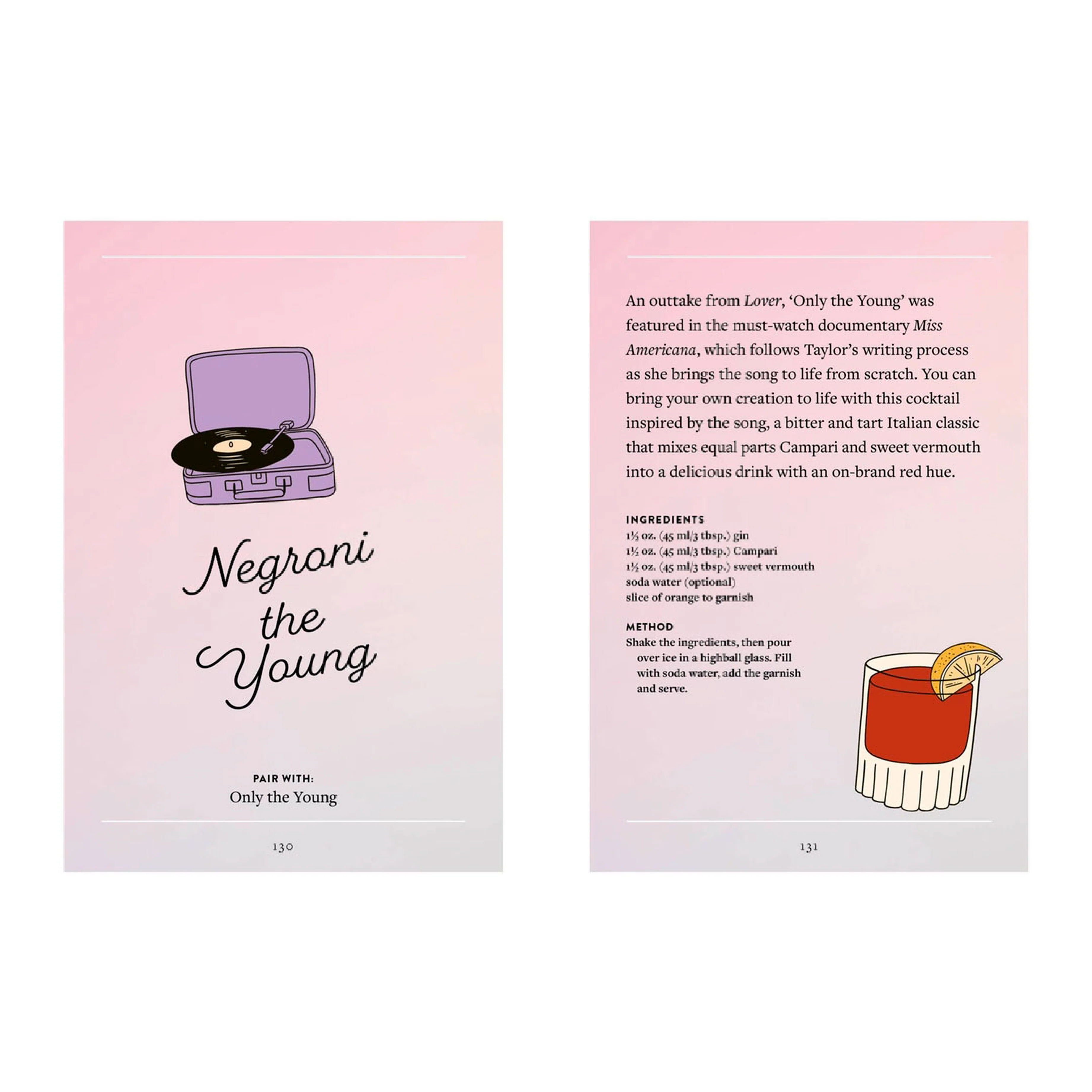 ‘Shake It Up: Cocktails Inspired by Taylor Swift' Book - Image 3