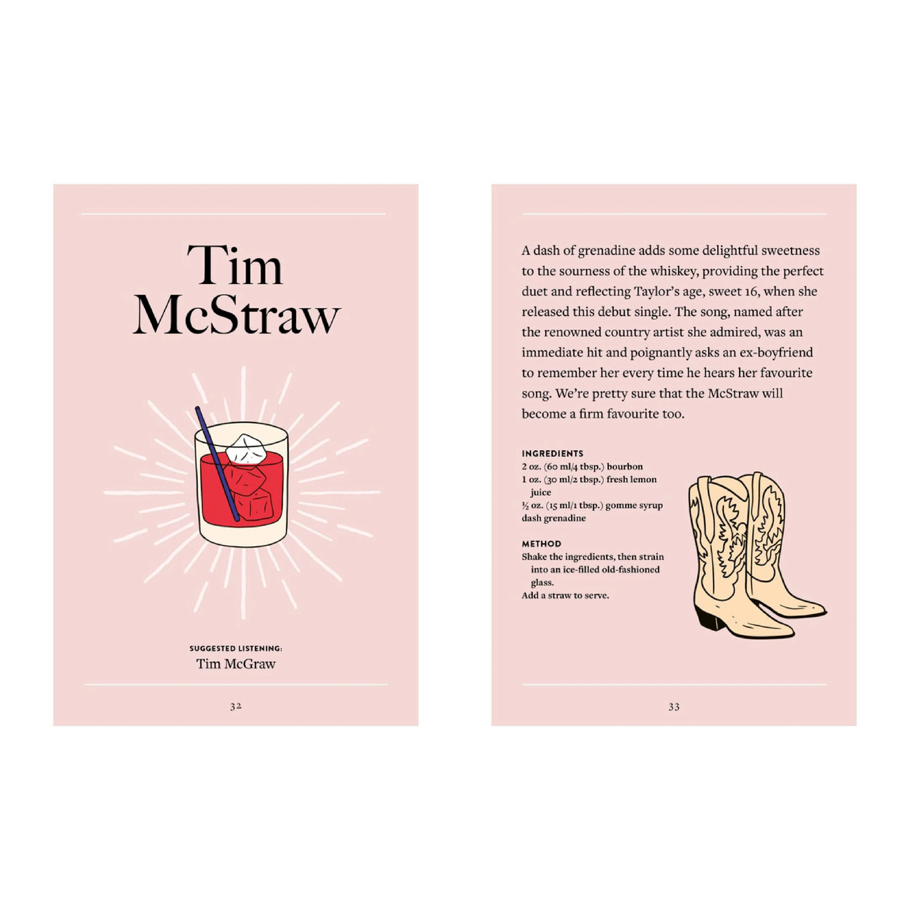 ‘Shake It Up: Cocktails Inspired by Taylor Swift' Book - Image 4