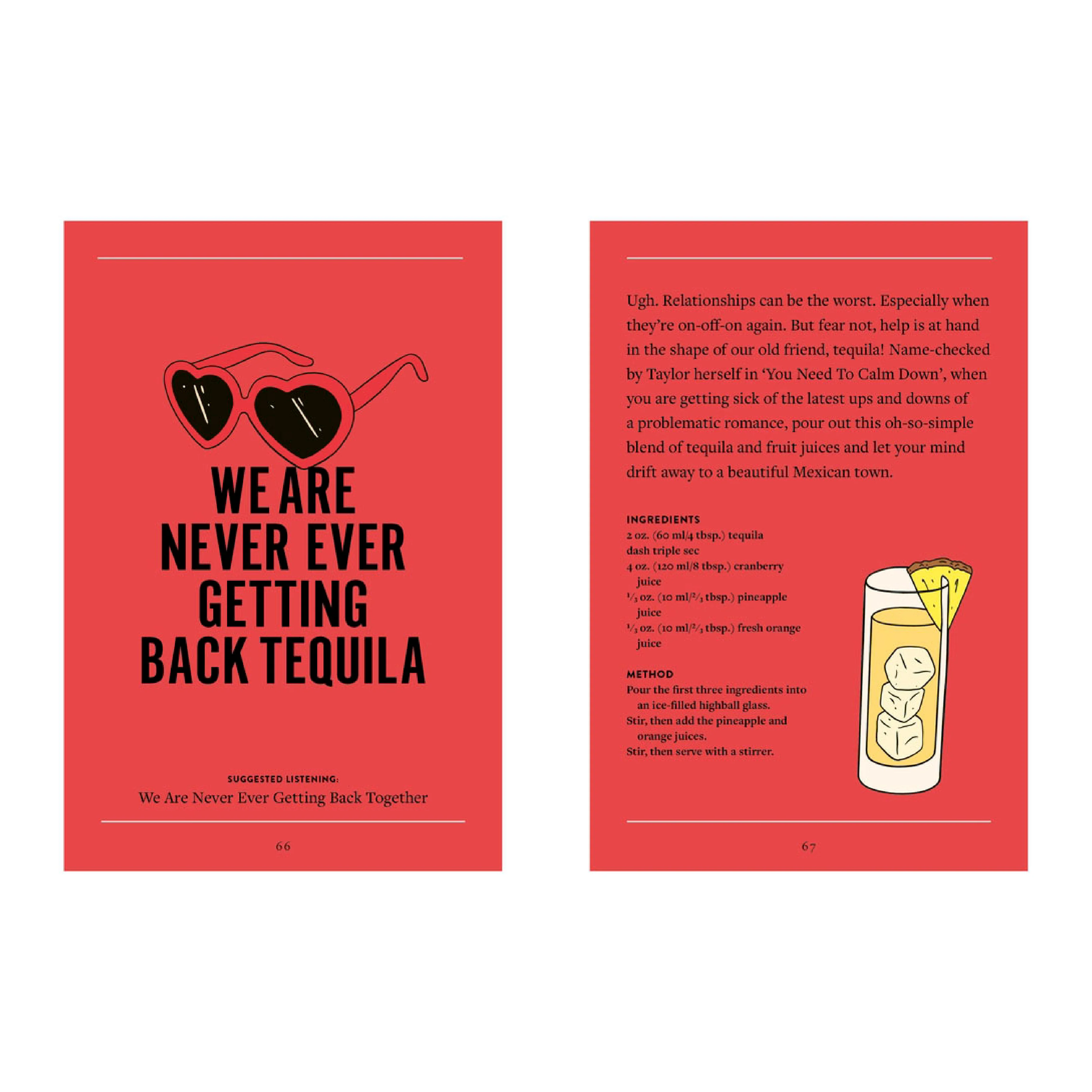 ‘Shake It Up: Cocktails Inspired by Taylor Swift' Book - Image 5
