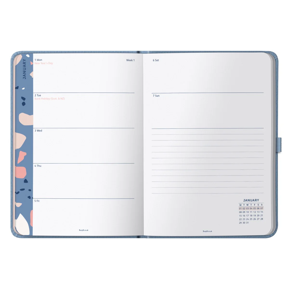 2024 Perfect Planner | A5 | Blue - Image 3