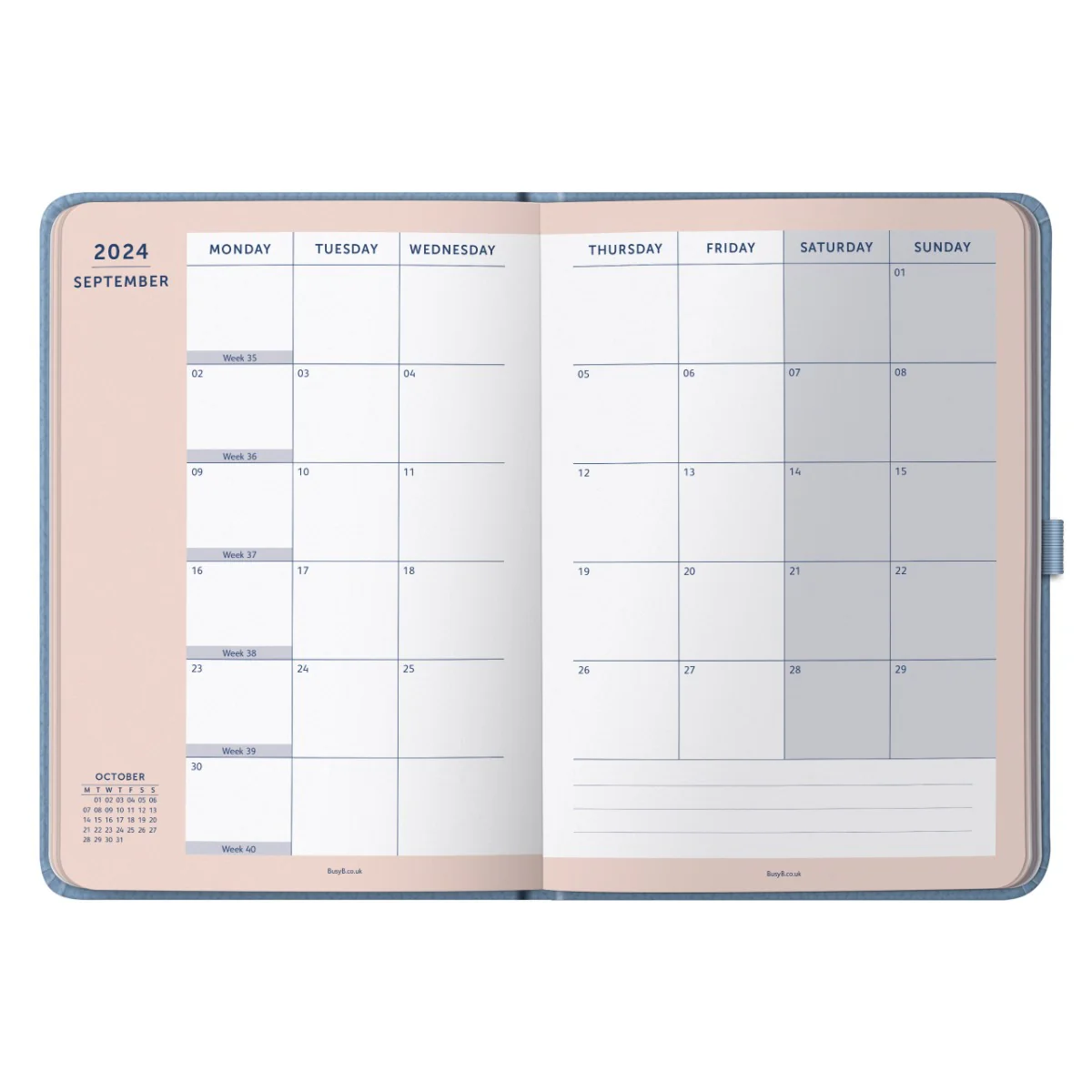 2024 Perfect Planner | A5 | Blue - Image 4