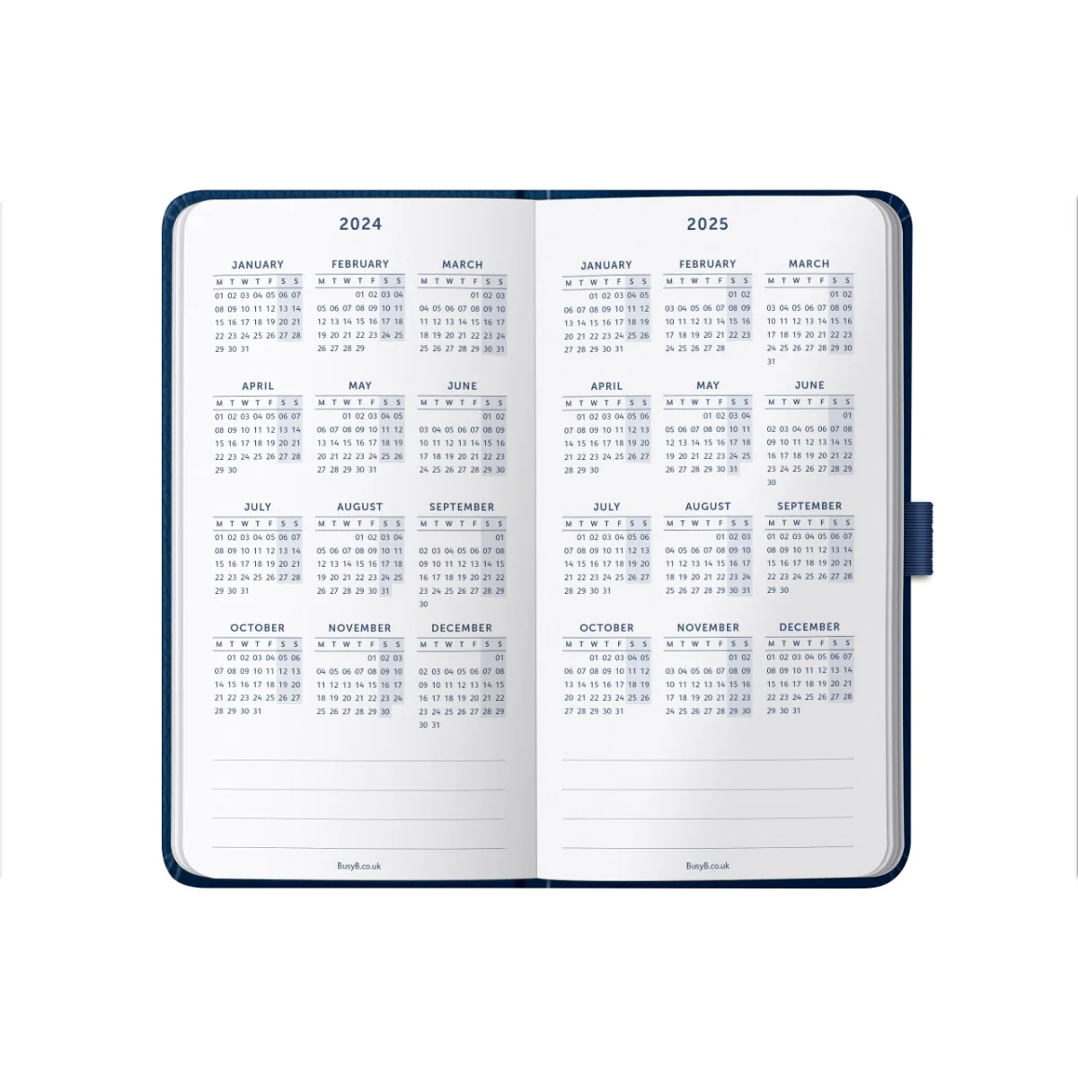 2024 Slim Diary | Navy - Image 3