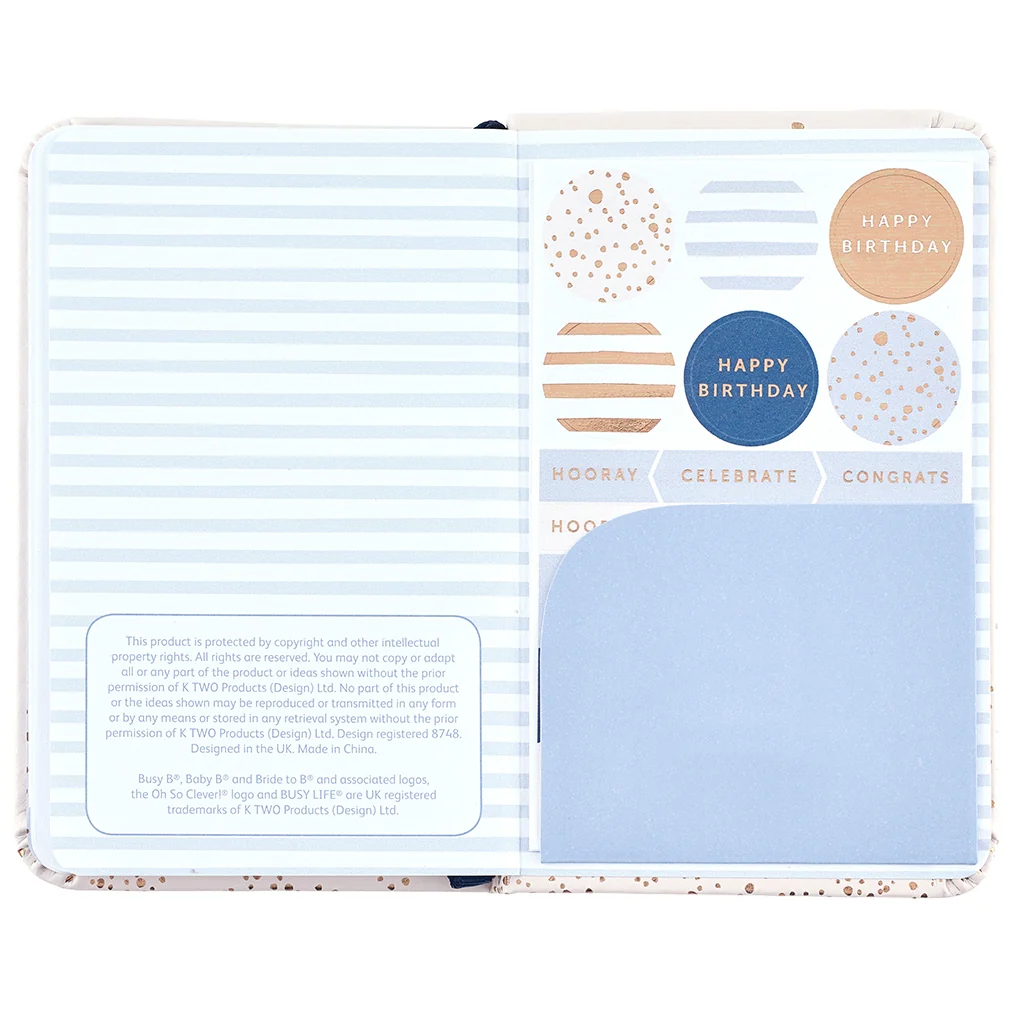 Address & Birthday Book | Pale Pink - Image 7