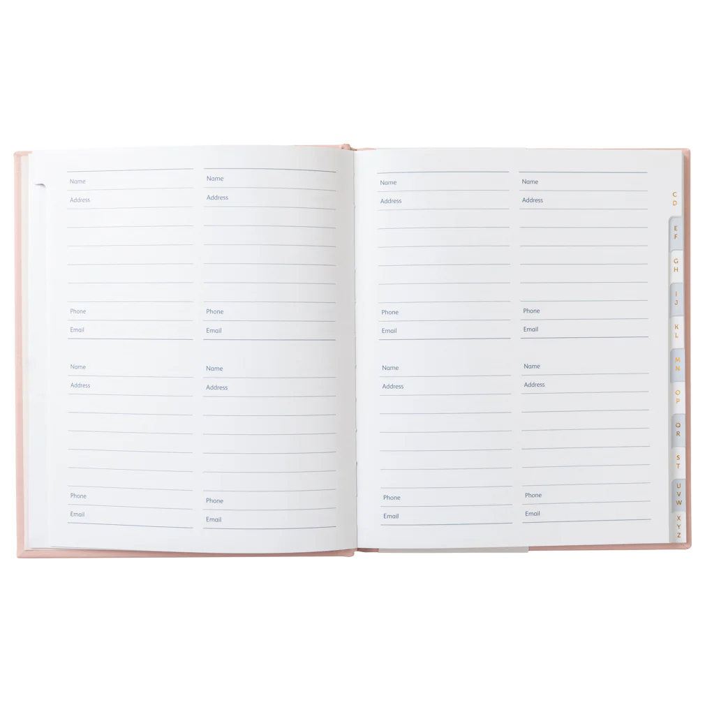 'All My Favourite People' Address Book | Rose - Image 3
