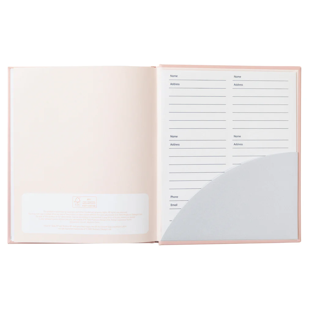 'All My Favourite People' Address Book | Rose - Image 4