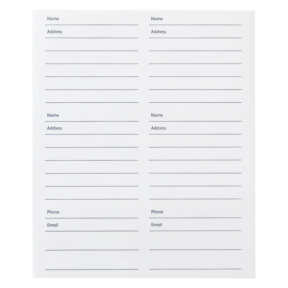 'All My Favourite People' Address Book | Rose - Image 5