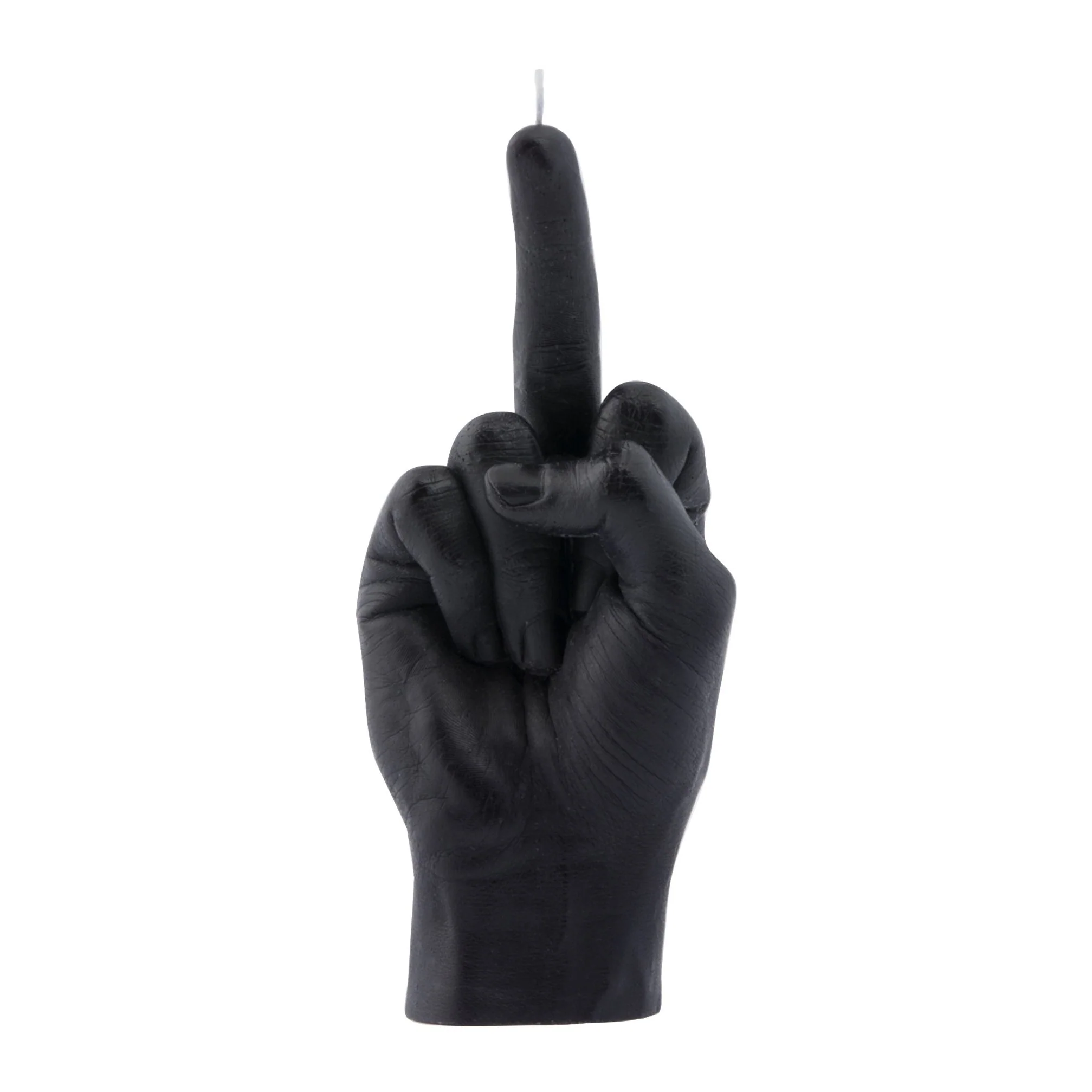 F*ck Hand Gesture Candle | Black - Image 3