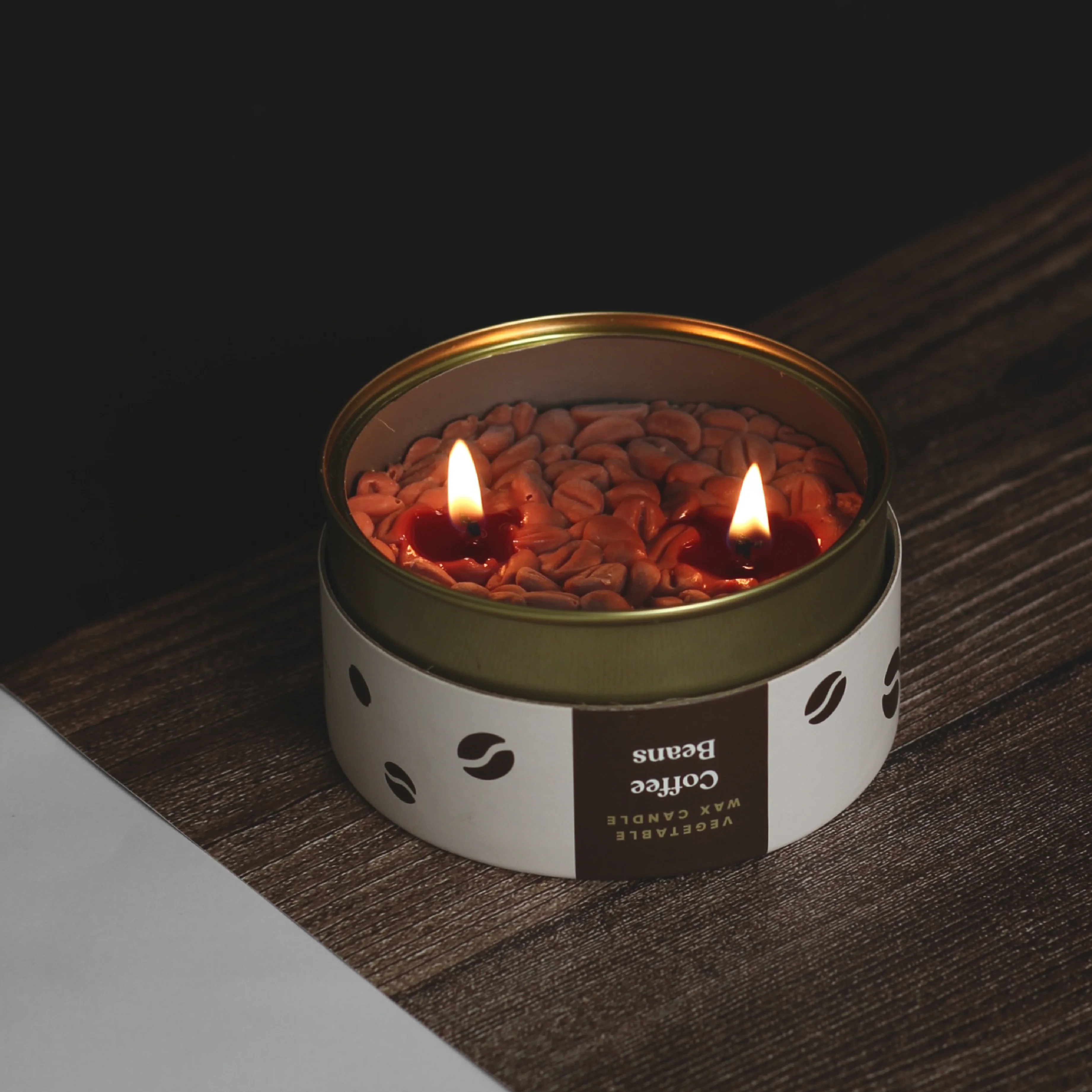 Coffee Beans CandleCan | Coffee Scented - Image 2