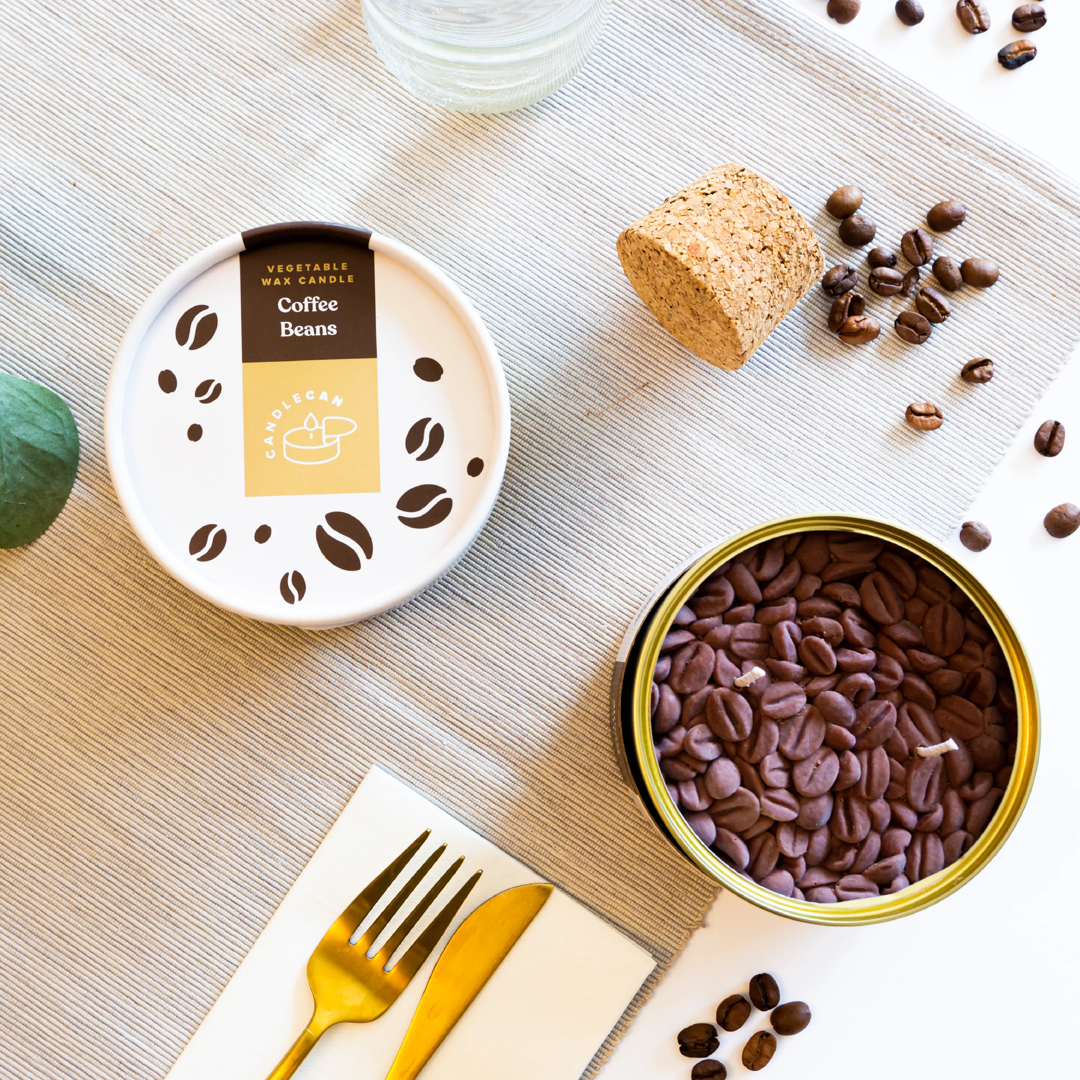 Coffee Beans CandleCan | Coffee Scented - Image 5