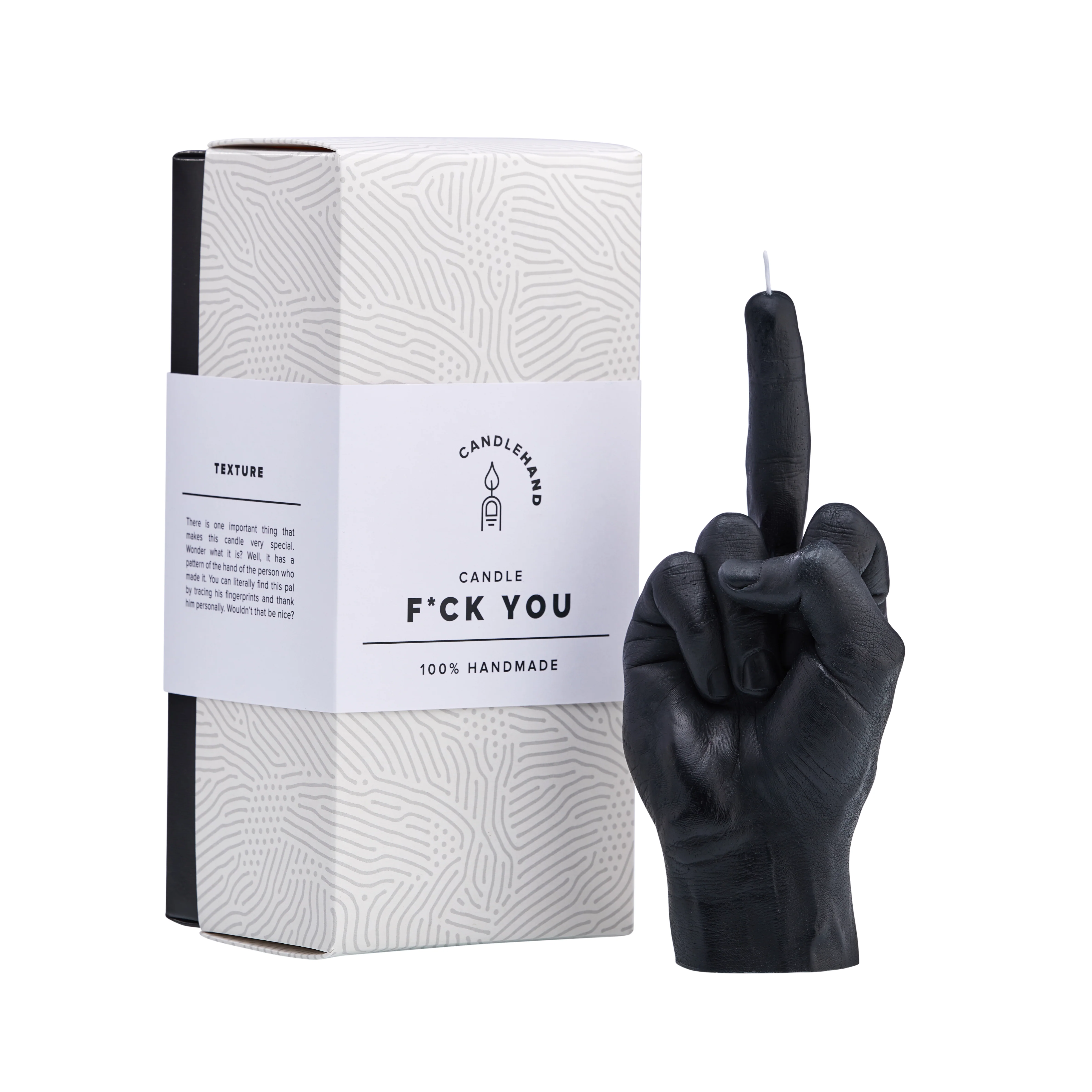 'F*ck You' Candle | Black